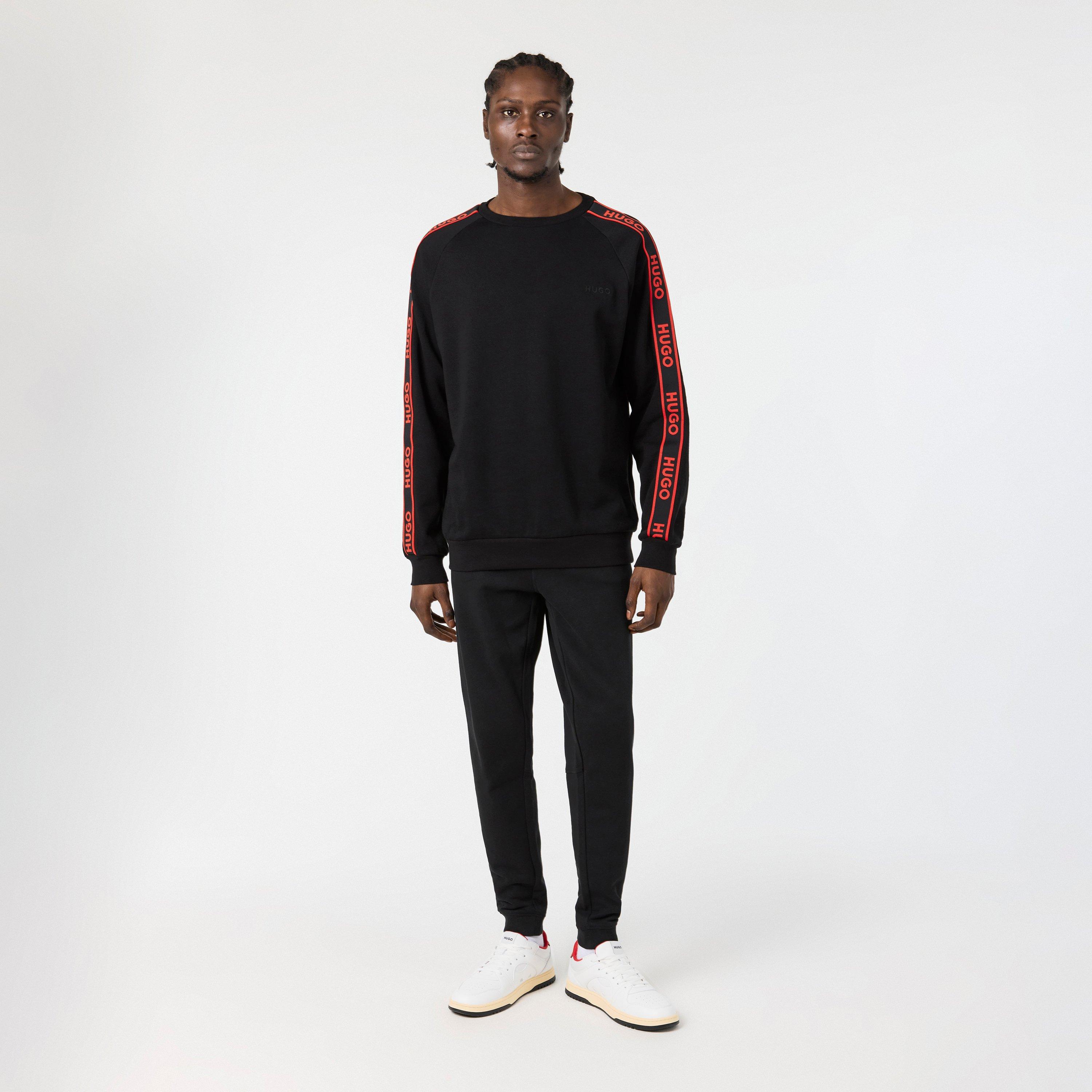 Crna - Hugo - Liam Crew Sweatshirt - 6