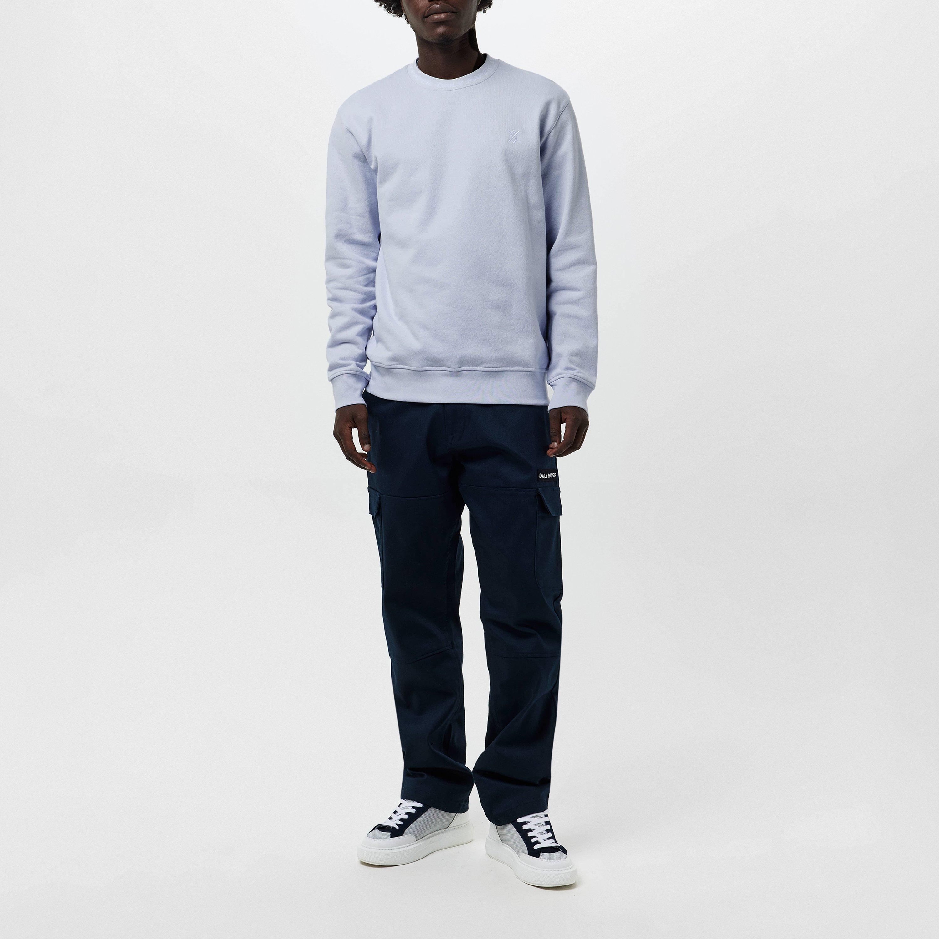 Halogen Blue - Daily Paper - Men's Erib Crew Sweatshirt - 6