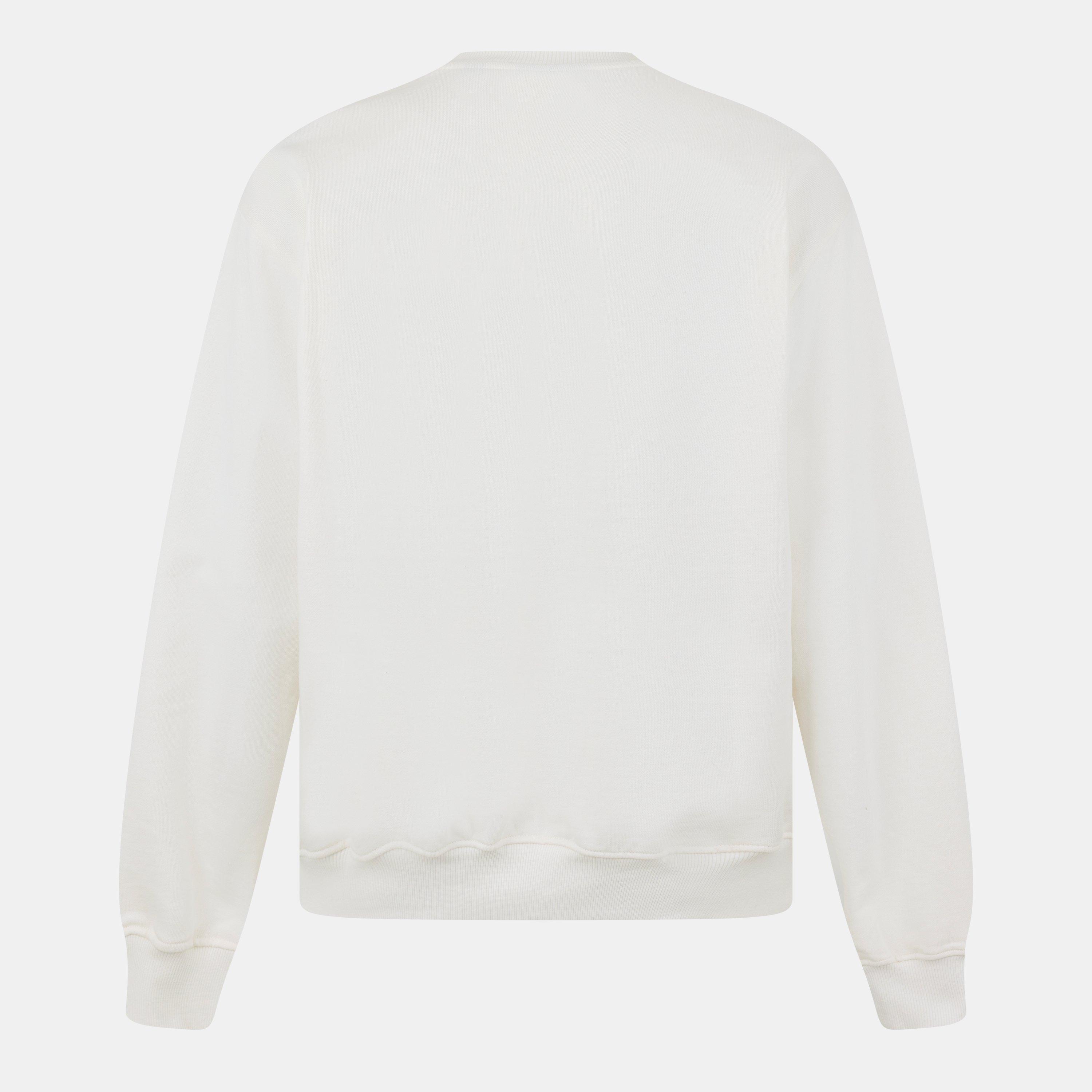 Egret White - Daily Paper - Palmiro Crew Sweatshirt - 2