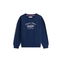 Tommy Hilfiger Kids' Script Crew Sweatshirt