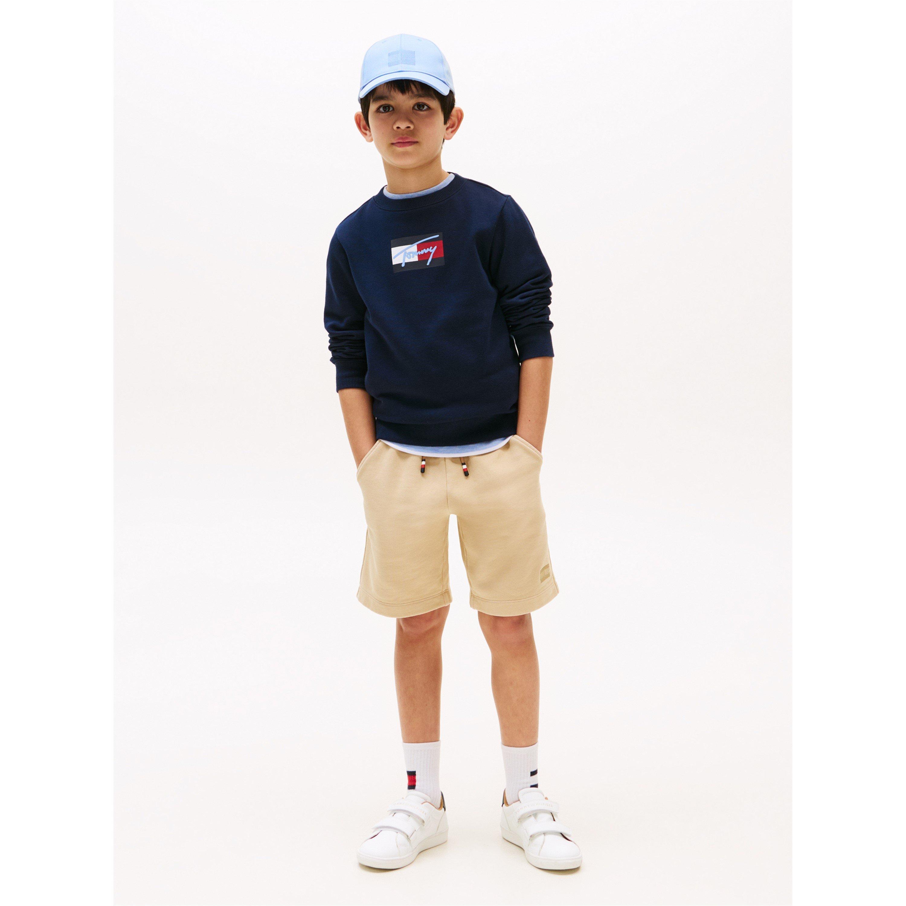 Night Navy C1G - Tommy Hilfiger - Kids' Crew Sweatshirt - 3
