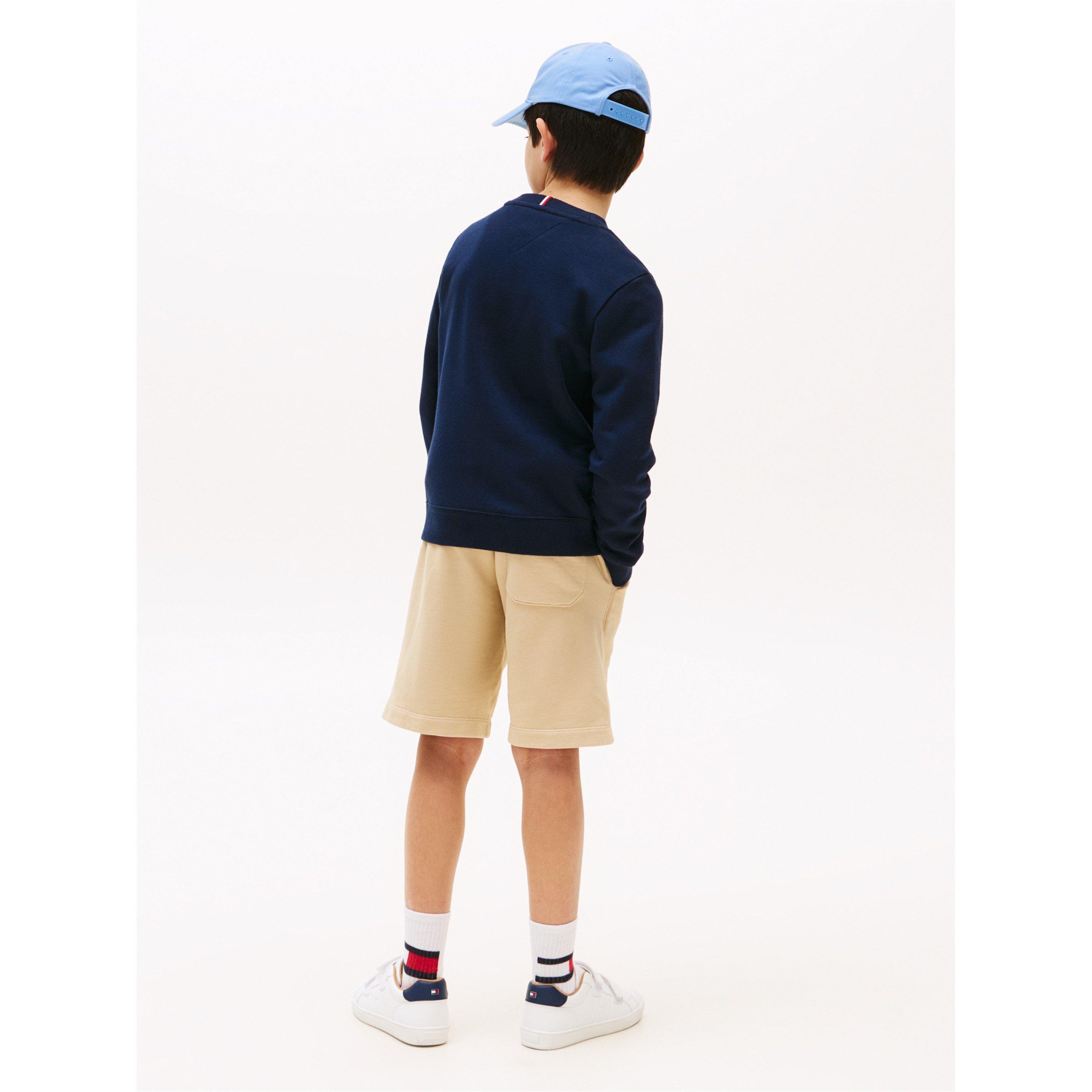 Night Navy C1G - Tommy Hilfiger - Kids' Crew Sweatshirt - 4
