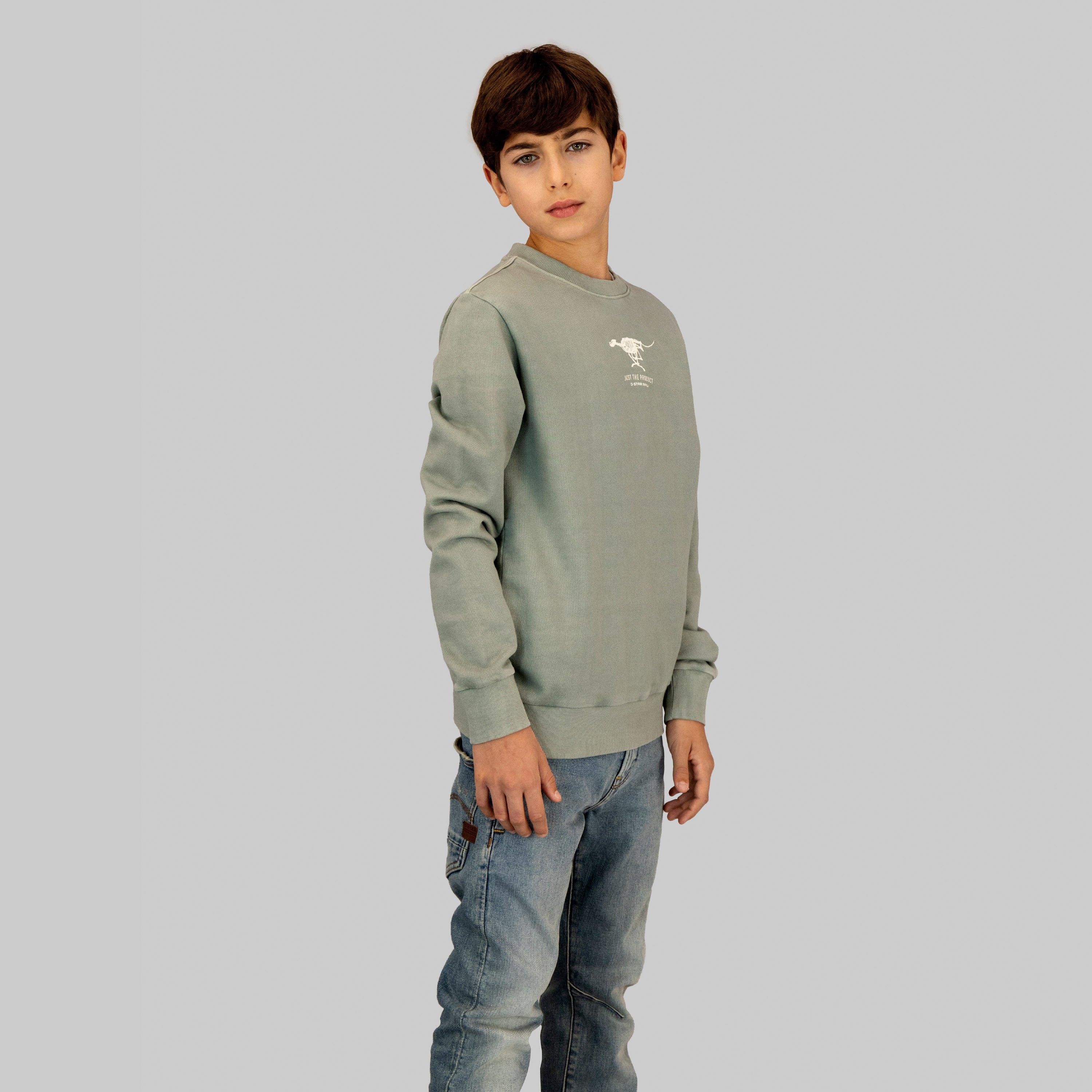 Mercure - G Star - Kids' Logo Crew Sweatshirt - 4