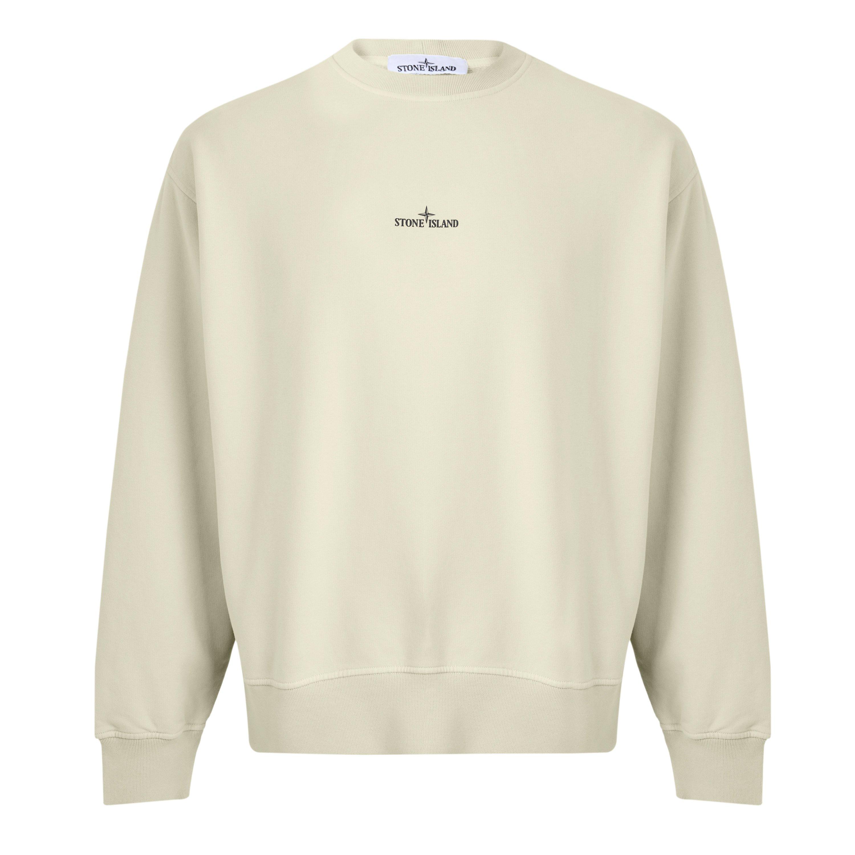 Stone Island Stone Compass Swt Sn64 - Sand V0095 - M