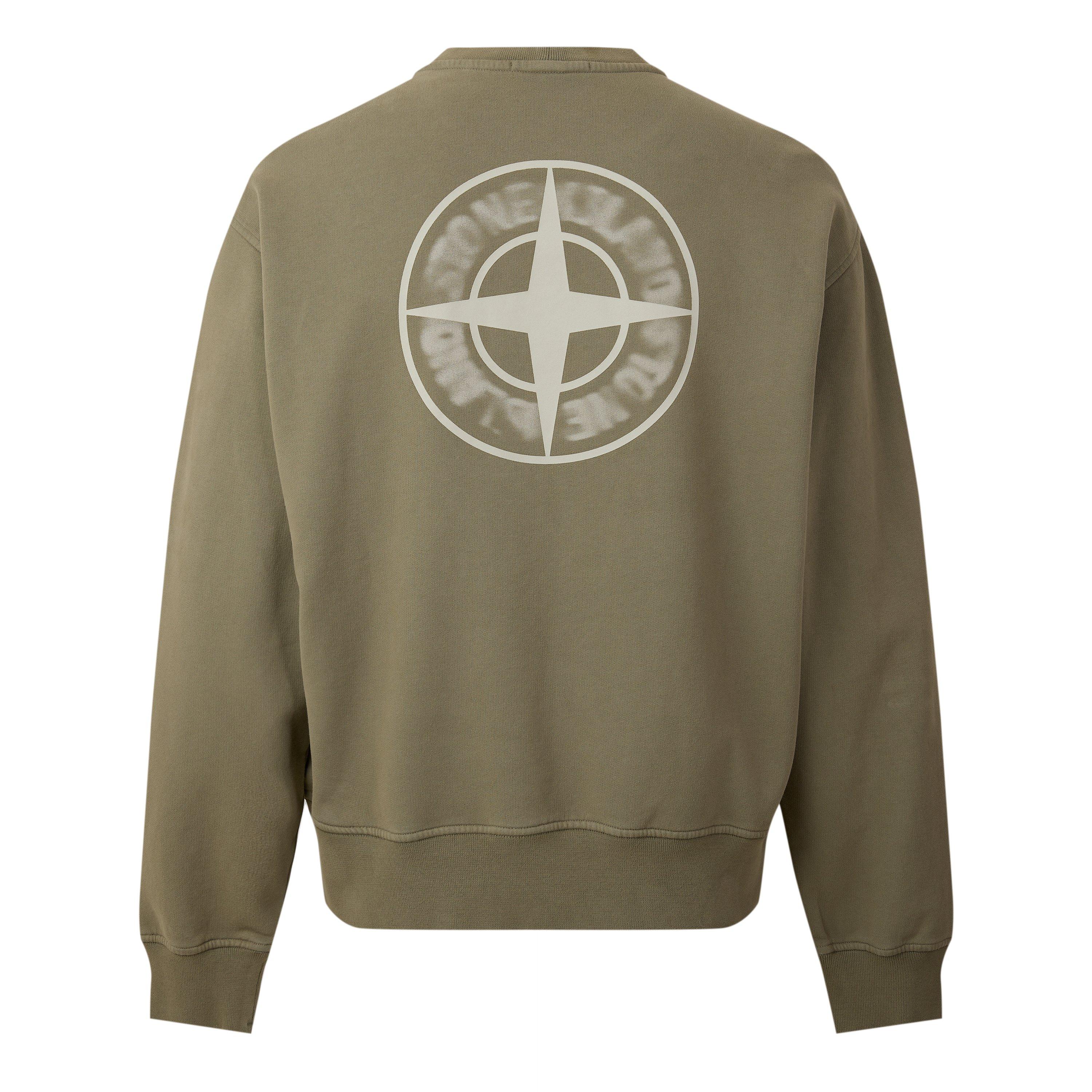 Mil Green V005G - Stone Island - Stone Compass Swt Sn64 - 2