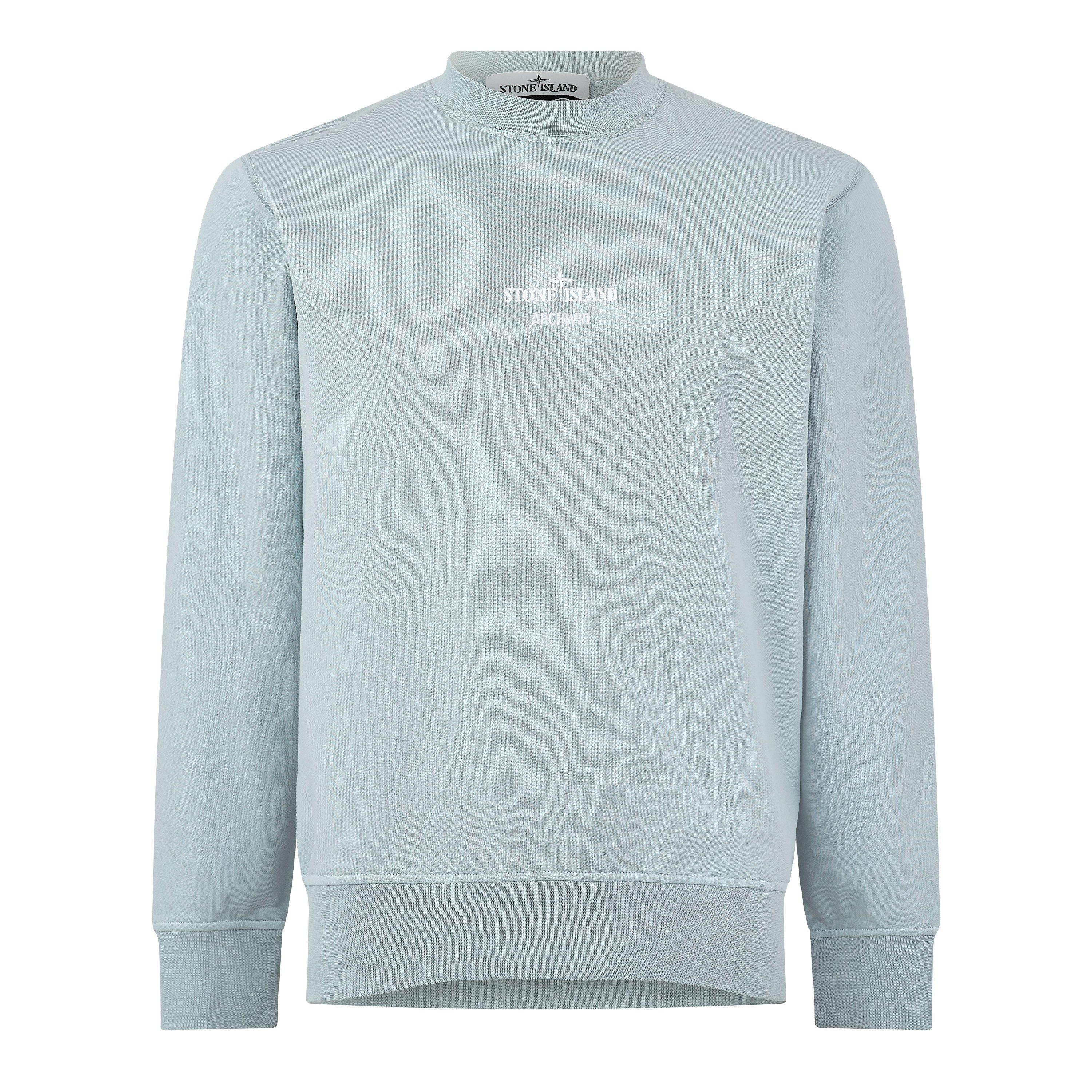 Stone Island Stone Archivio Swt Sn64 - Ash Grey V0049 - Size 2XL