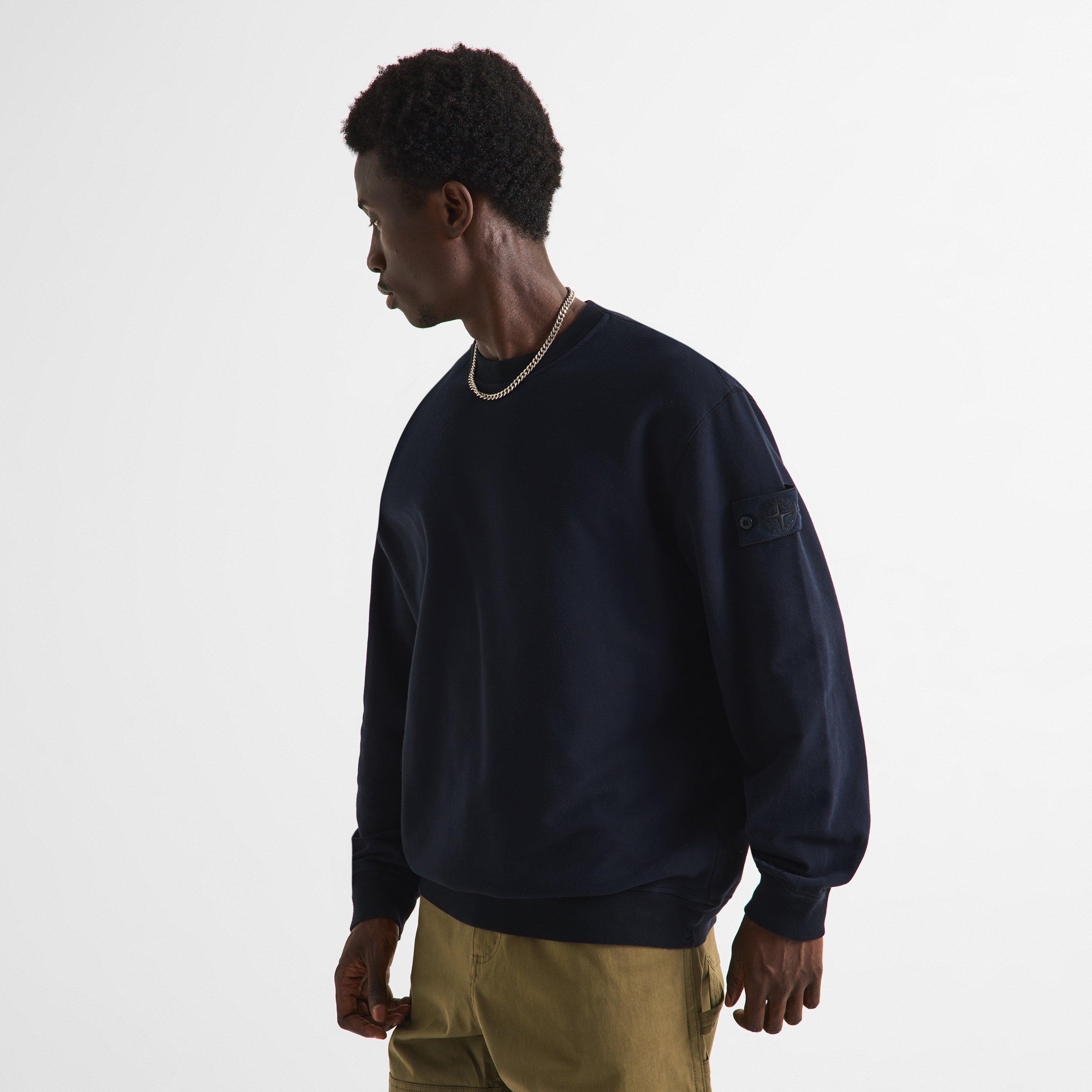 Navy V0020 - Stone Island - Stone GH Crew Sn64 - 3