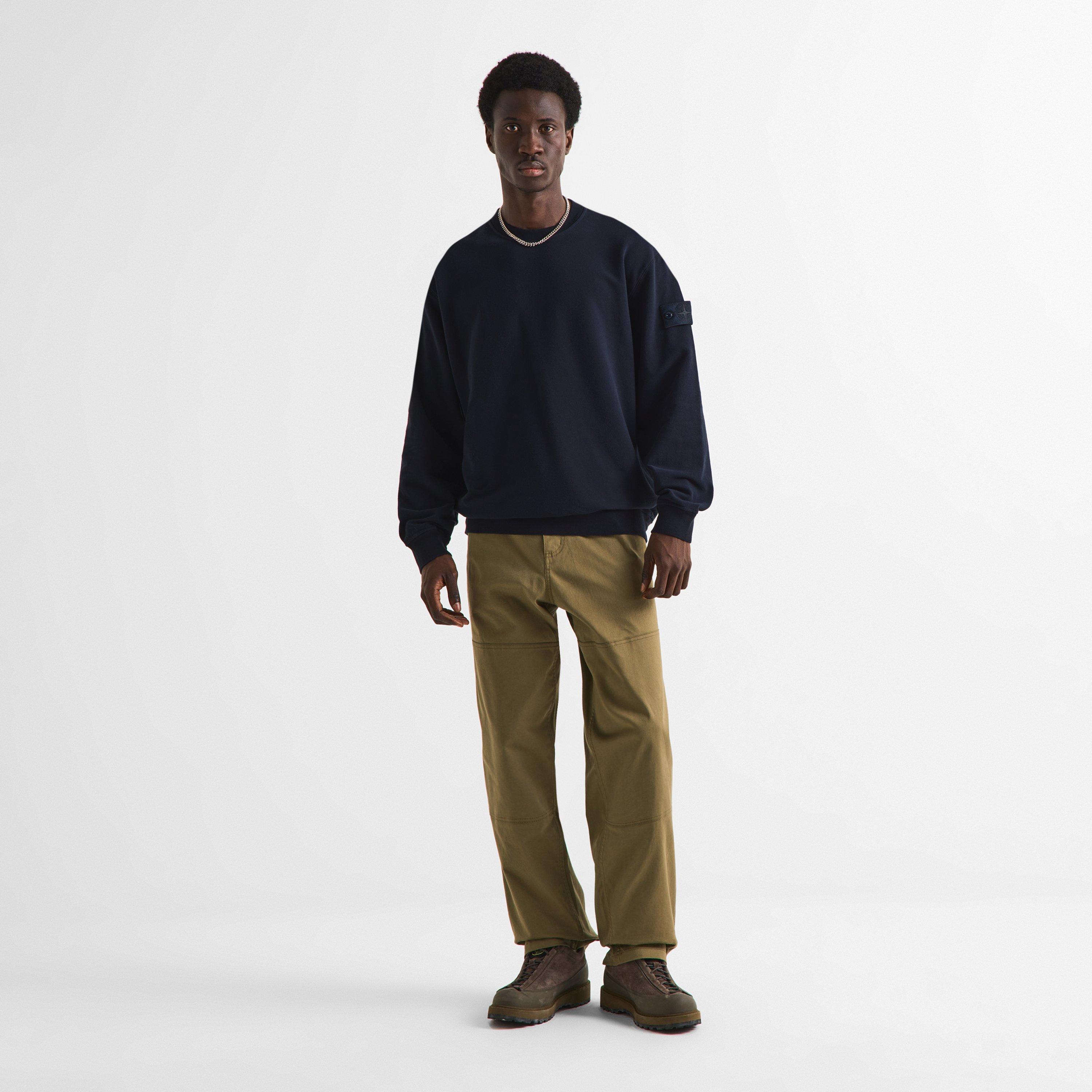 Navy V0020 - Stone Island - Stone GH Crew Sn64 - 5