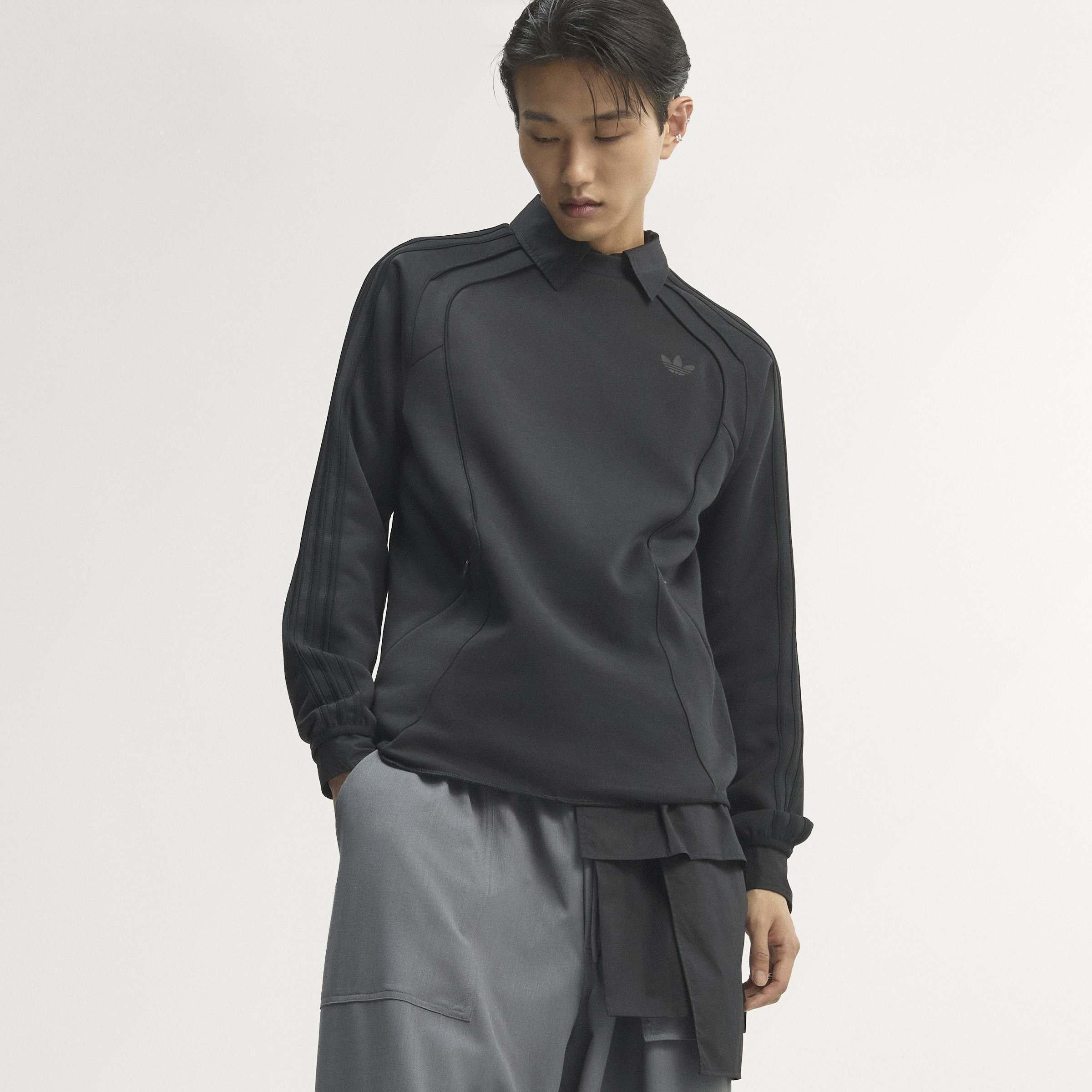Black - adidas Originals - Adidas Spacer Crew Sn64 - 11