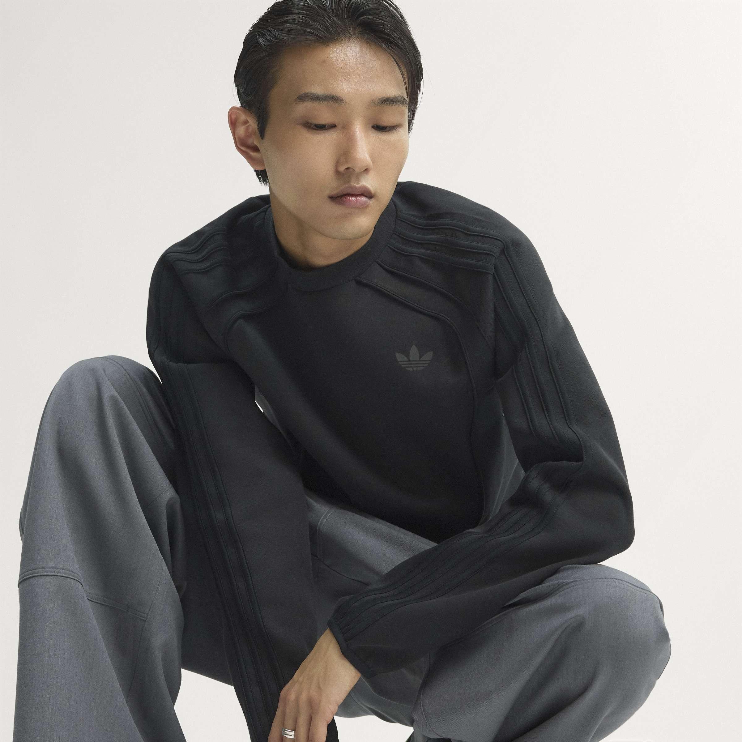 Black - adidas Originals - Adidas Spacer Crew Sn64 - 13