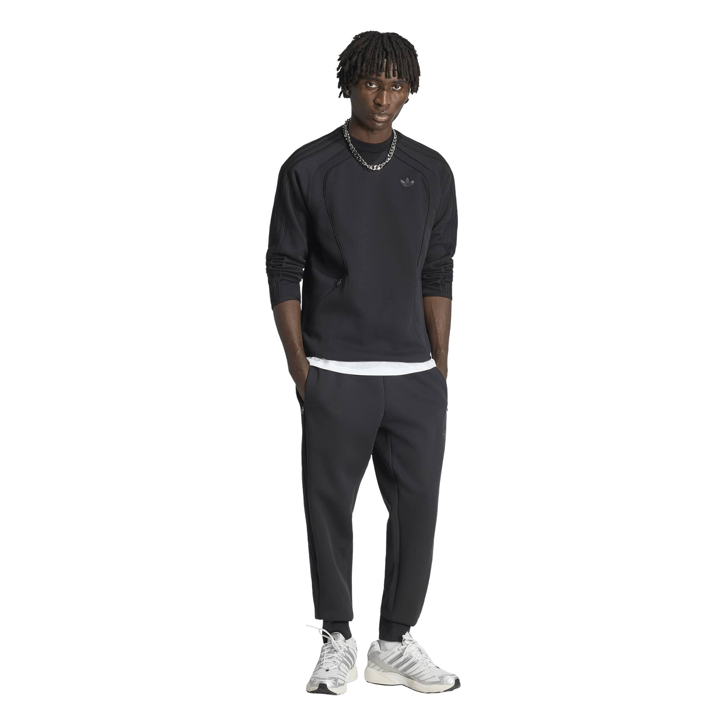 Black - adidas Originals - Adidas Spacer Crew Sn64 - 6