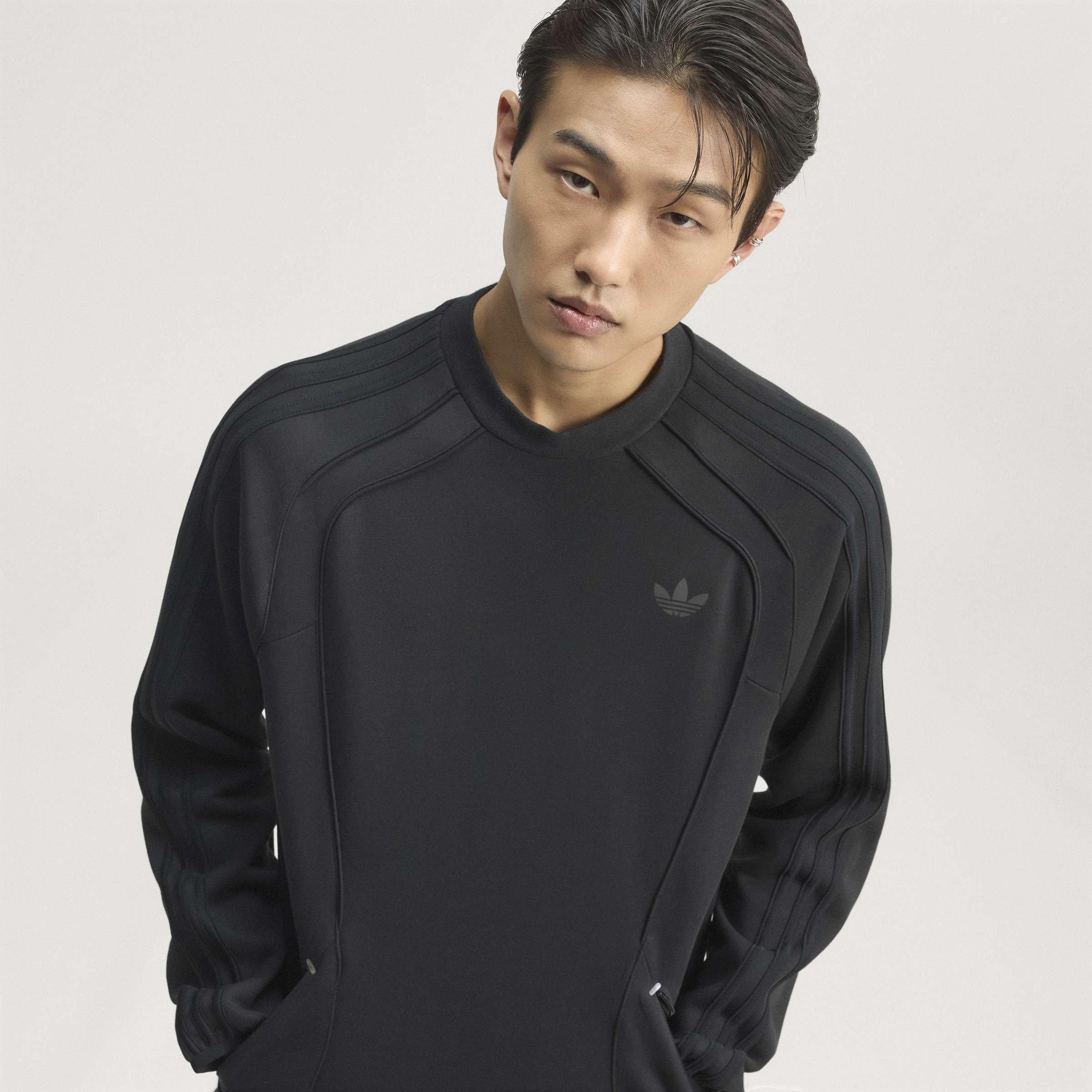Black - adidas Originals - Adidas Spacer Crew Sn64 - 8