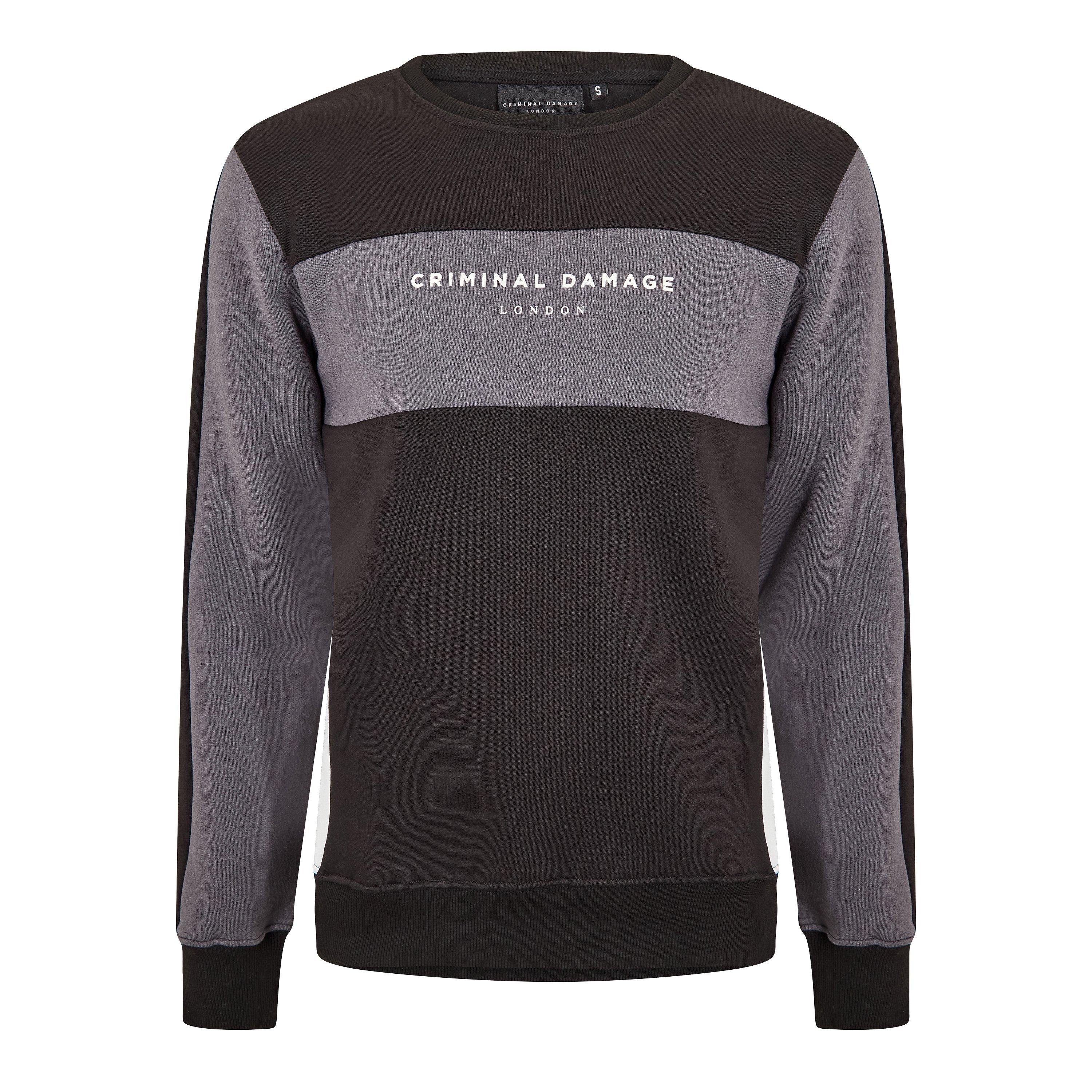 Noir - Criminal Damage - CriminalDamage Sancho Sweat Mens - 1
