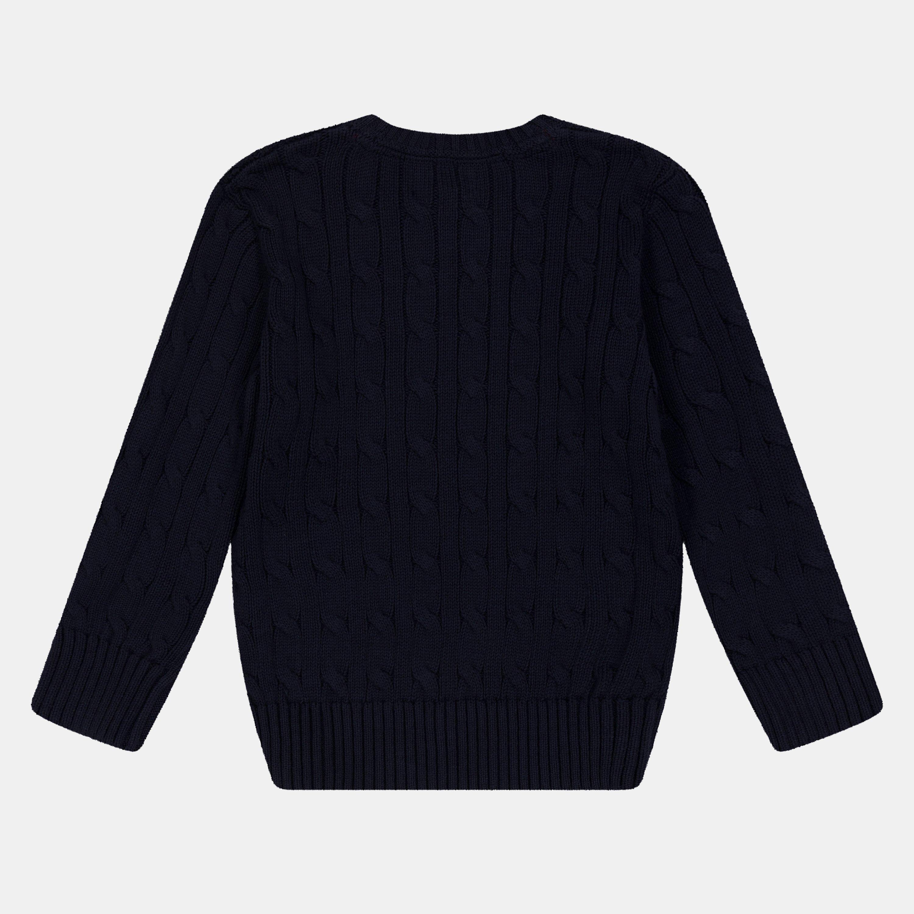 Navy - Polo Ralph Lauren - Kids' Crew Sweatshirt - 2