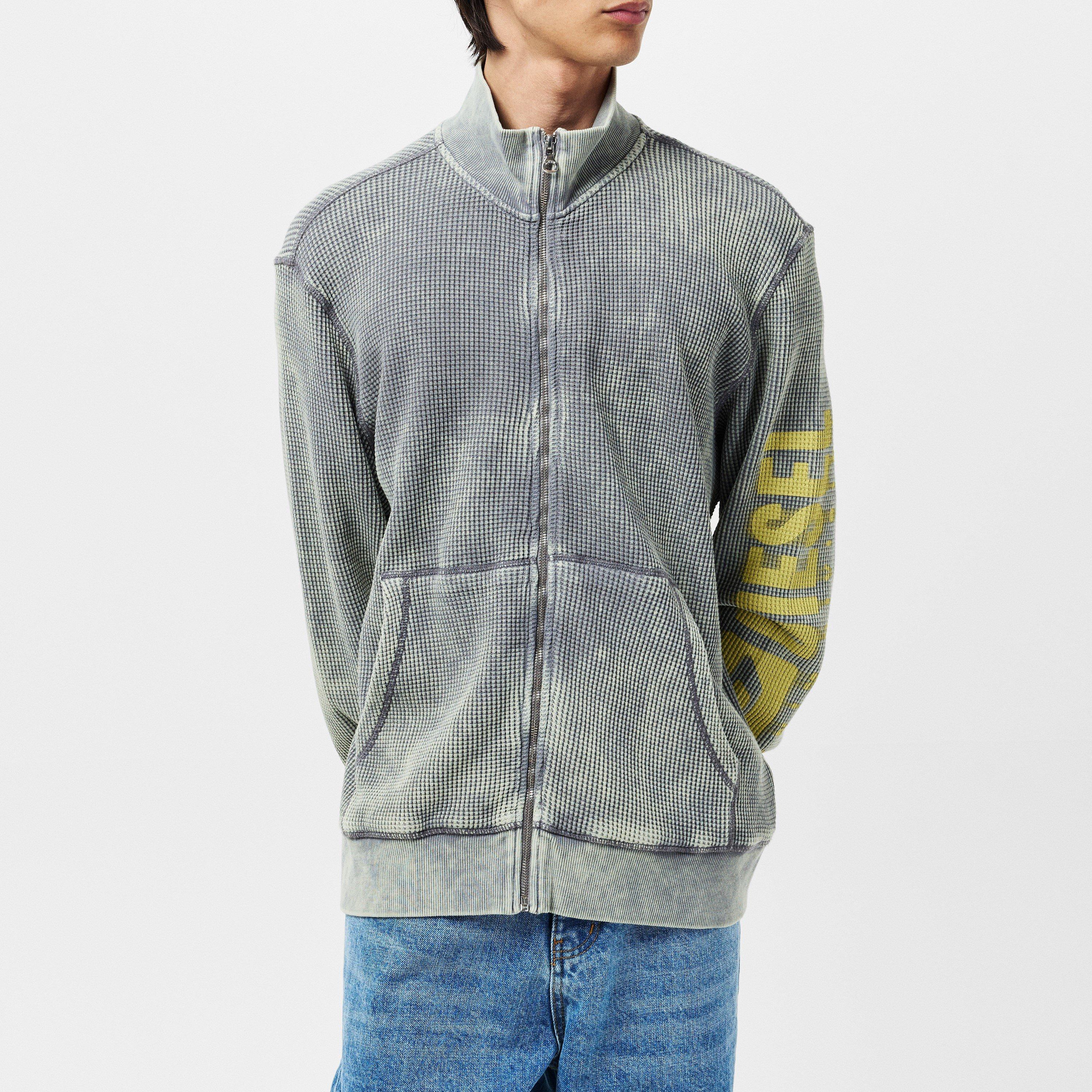 Frost Gray - Diesel - Men's Crew Sweatshirt - 3