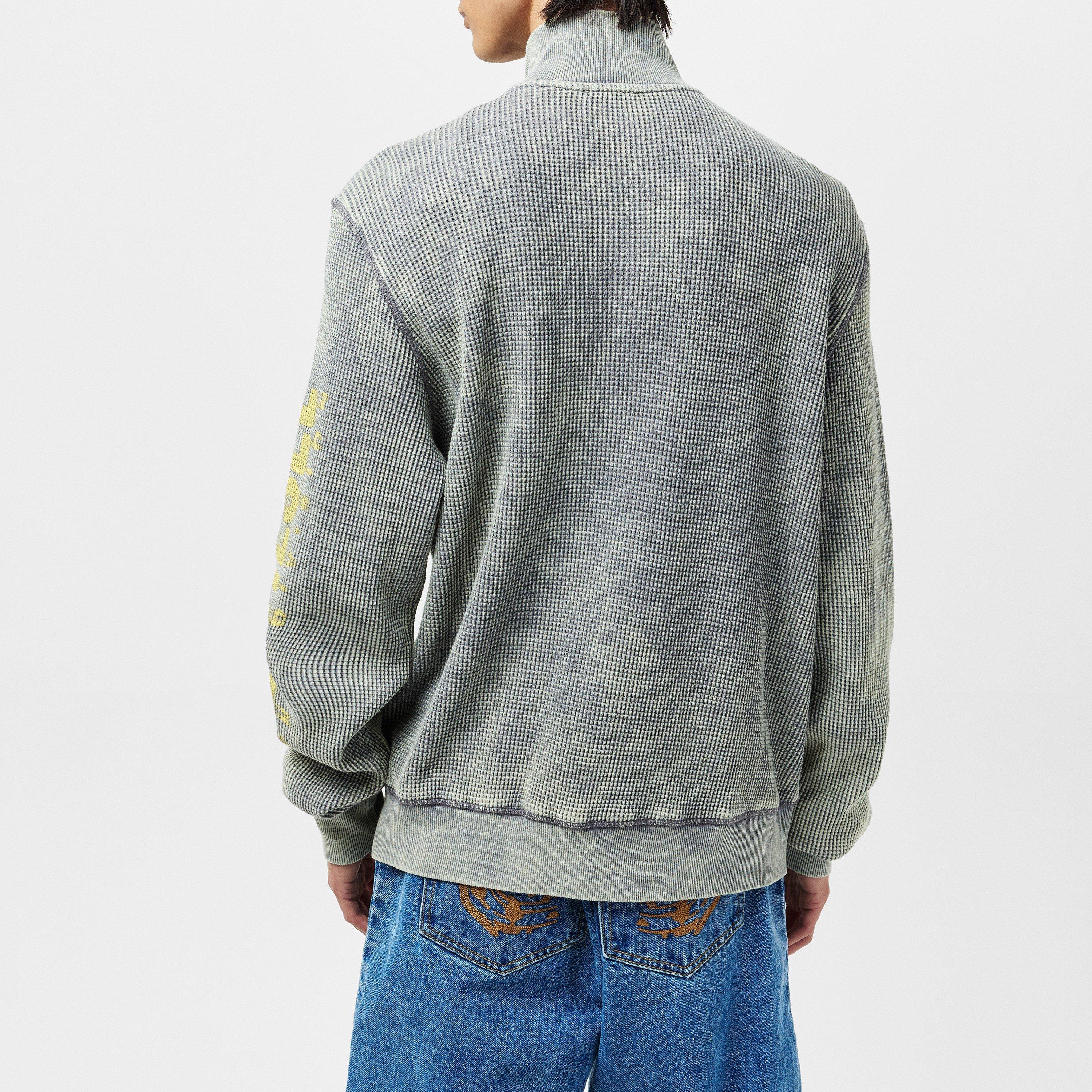 Frost Gray - Diesel - Men's Crew Sweatshirt - 4