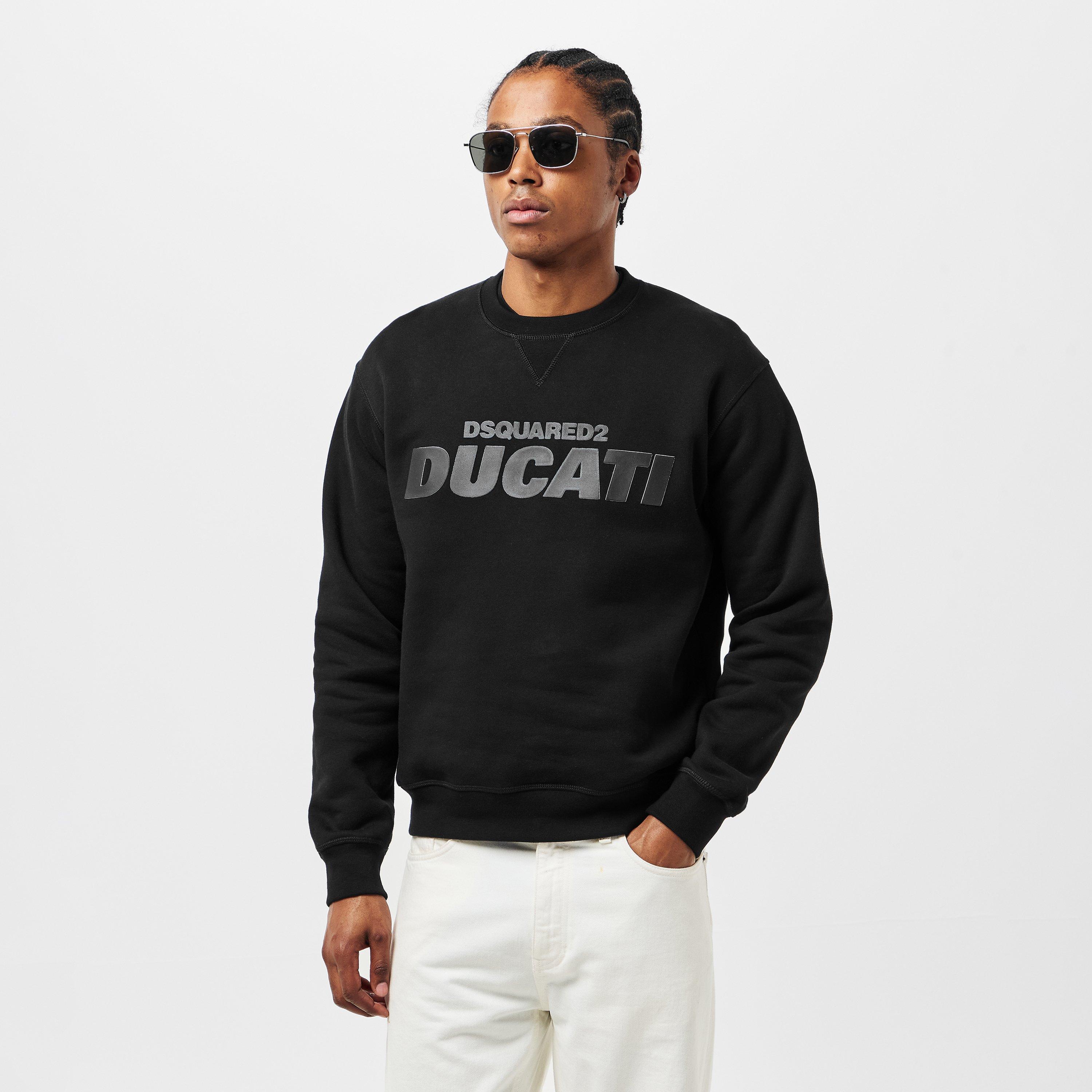 Black - DSquared2 - Men's Crew Sweater - 3