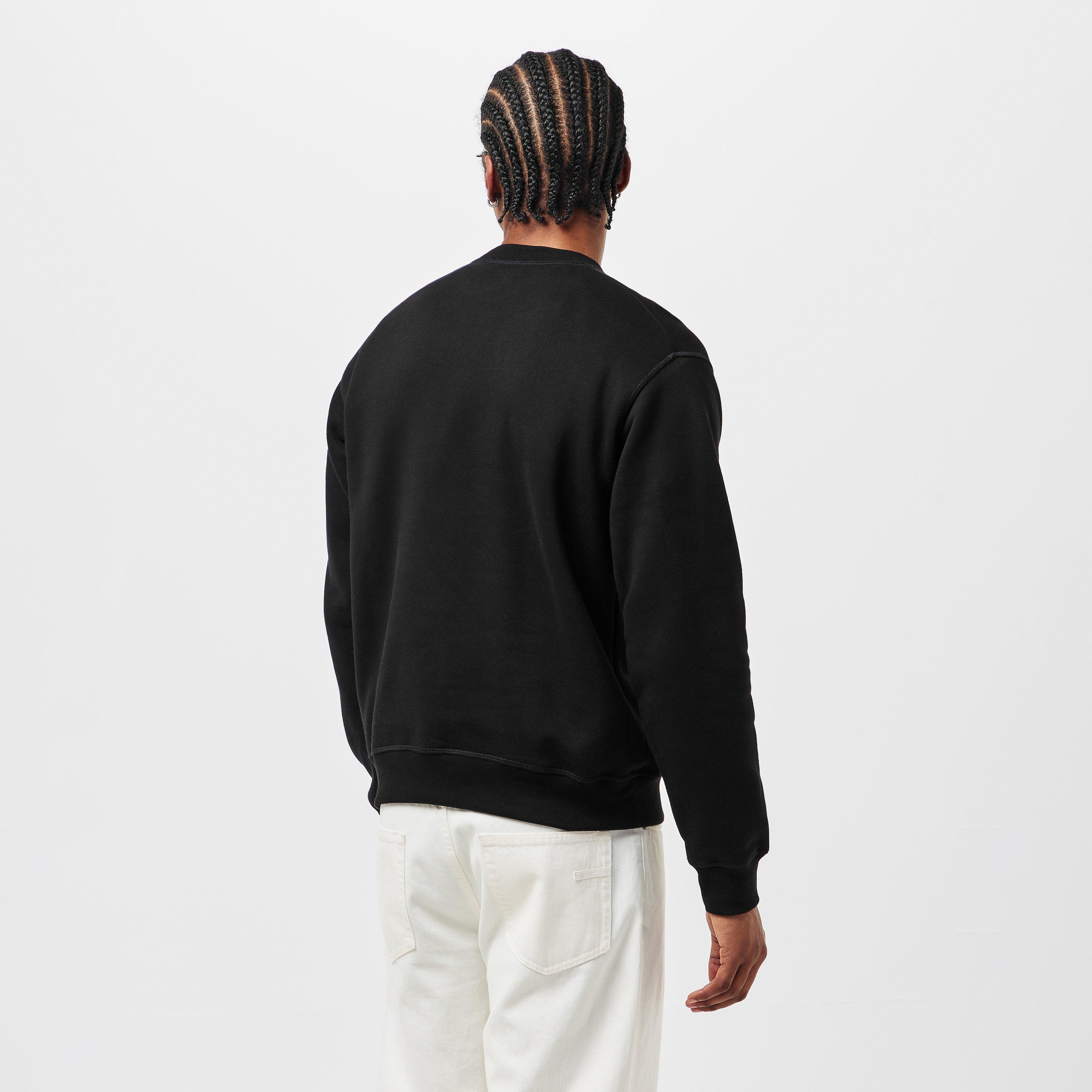 Black - DSquared2 - Men's Crew Sweater - 4