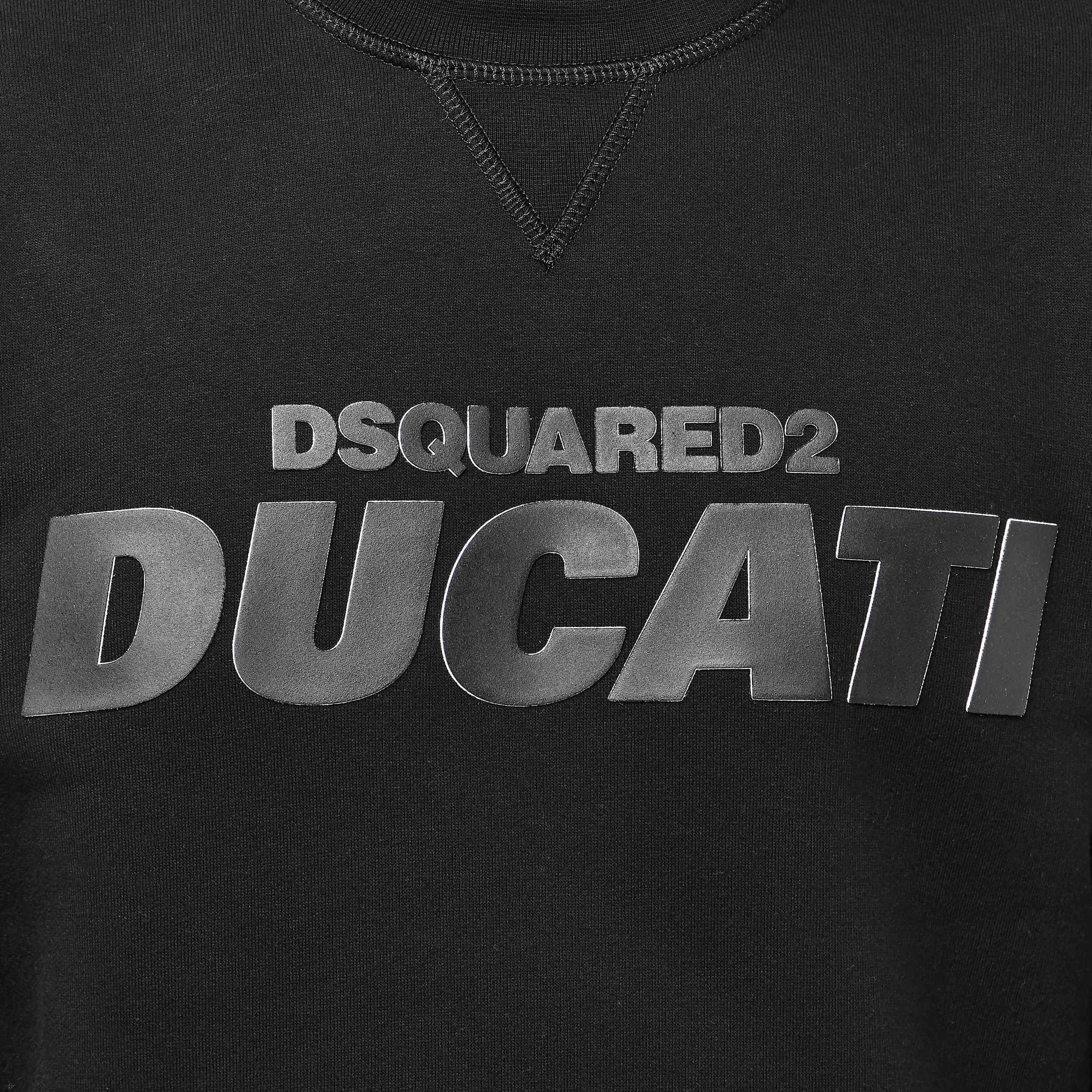 Black - DSquared2 - Men's Crew Sweater - 5