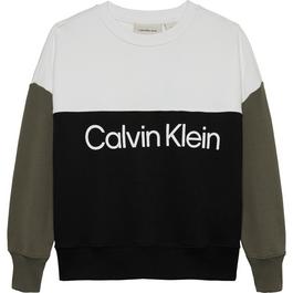 Calvin Klein Jeans CKJ Block Crew Jn53