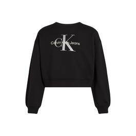 Calvin Klein Jeans Calvin Klein Jeans Glitter Monologo Cn Sweatshirt