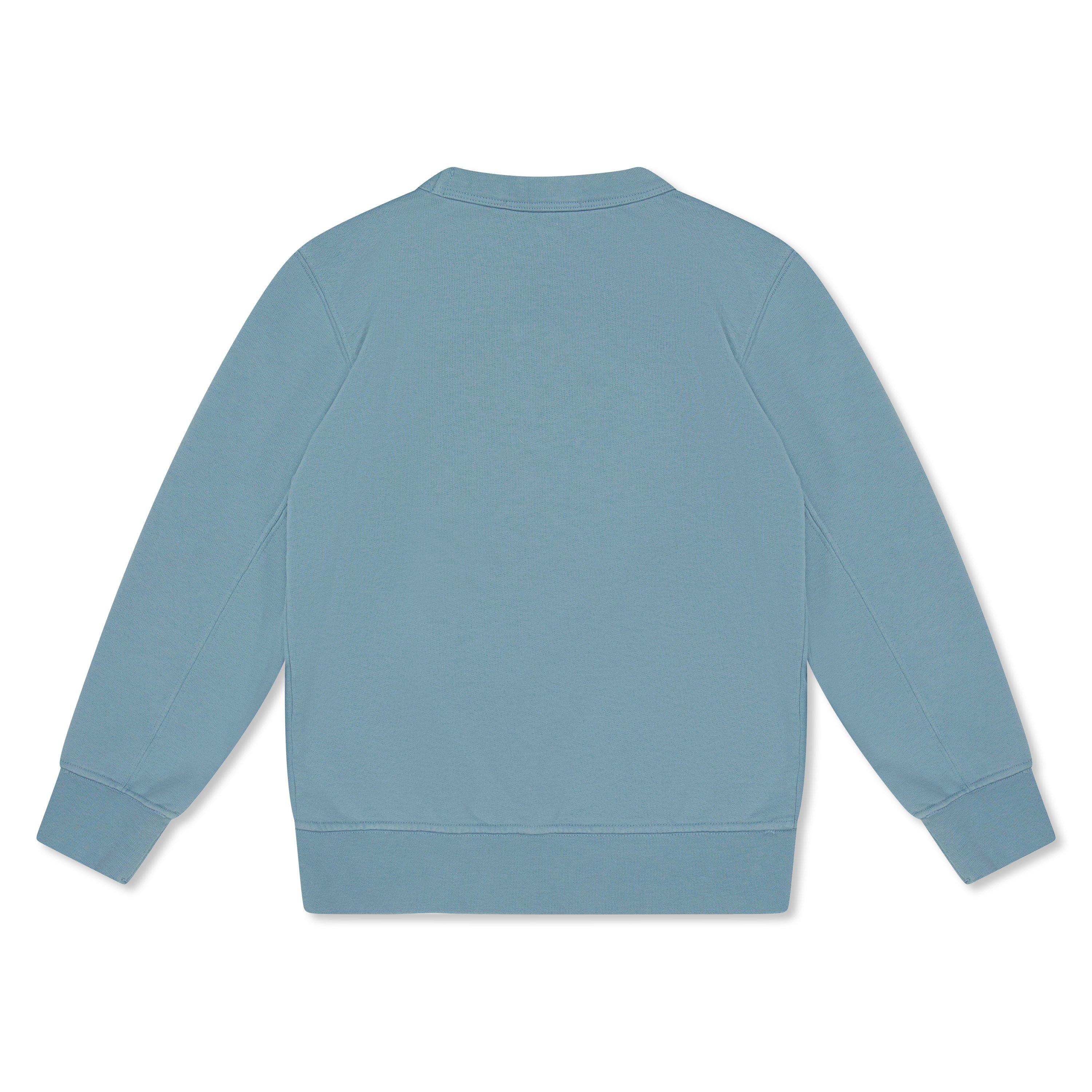 Dust Blue V004A - Stone Island - Stone Embroid Crew Jn61 - 2