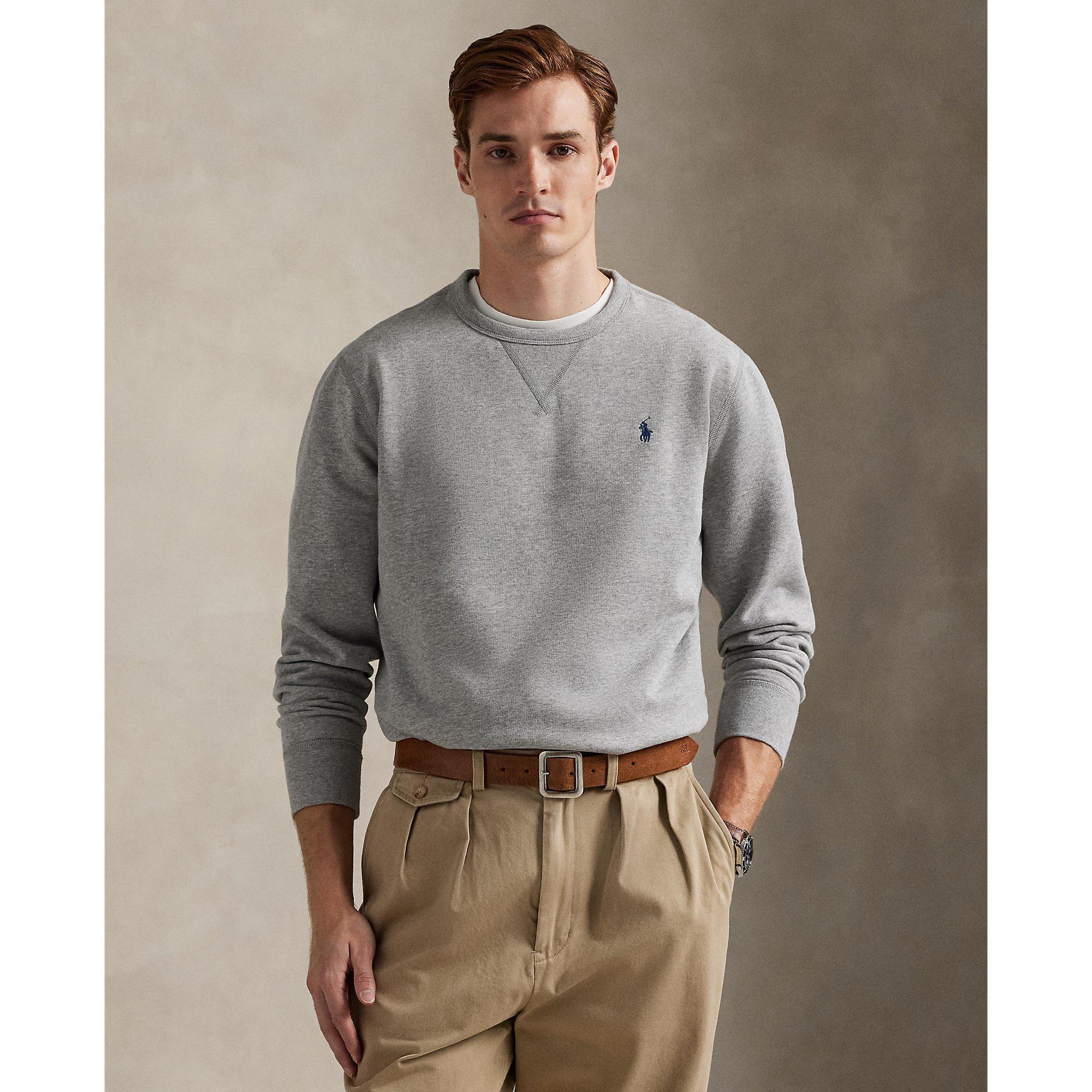 Grey - Polo Ralph Lauren - Fleece Crew Sweatshirt - 2