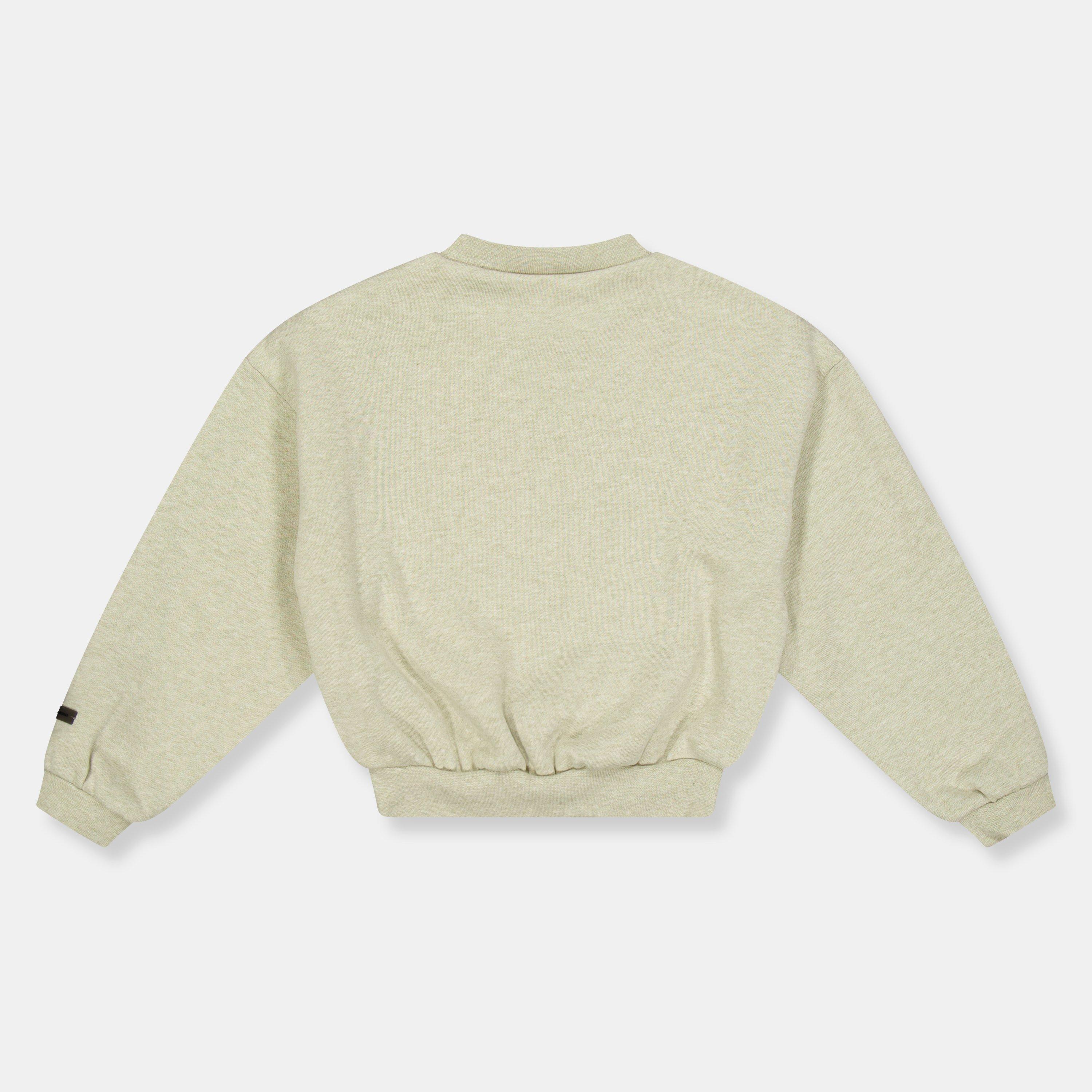 Heather Stone - Fear Of God Essentials - Unisex Kids Relaxed Fit Crew Sweatshirt - 2