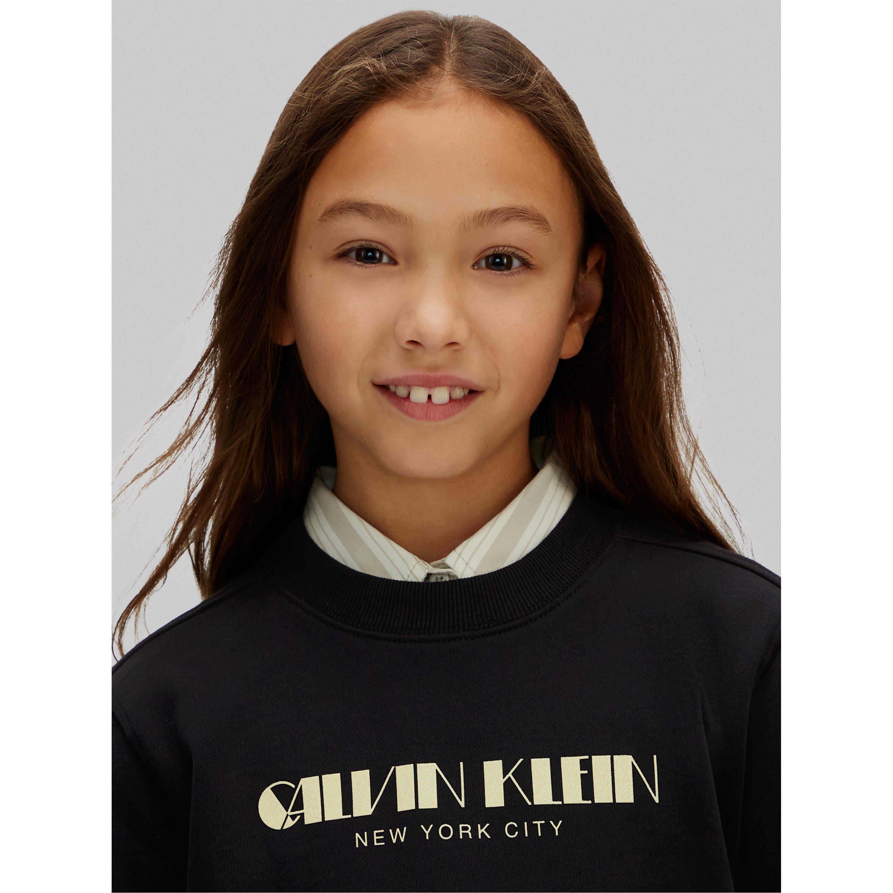 Ck Black - Calvin Klein Jeans - CKJ Glitter Sweats Jn62 - 4