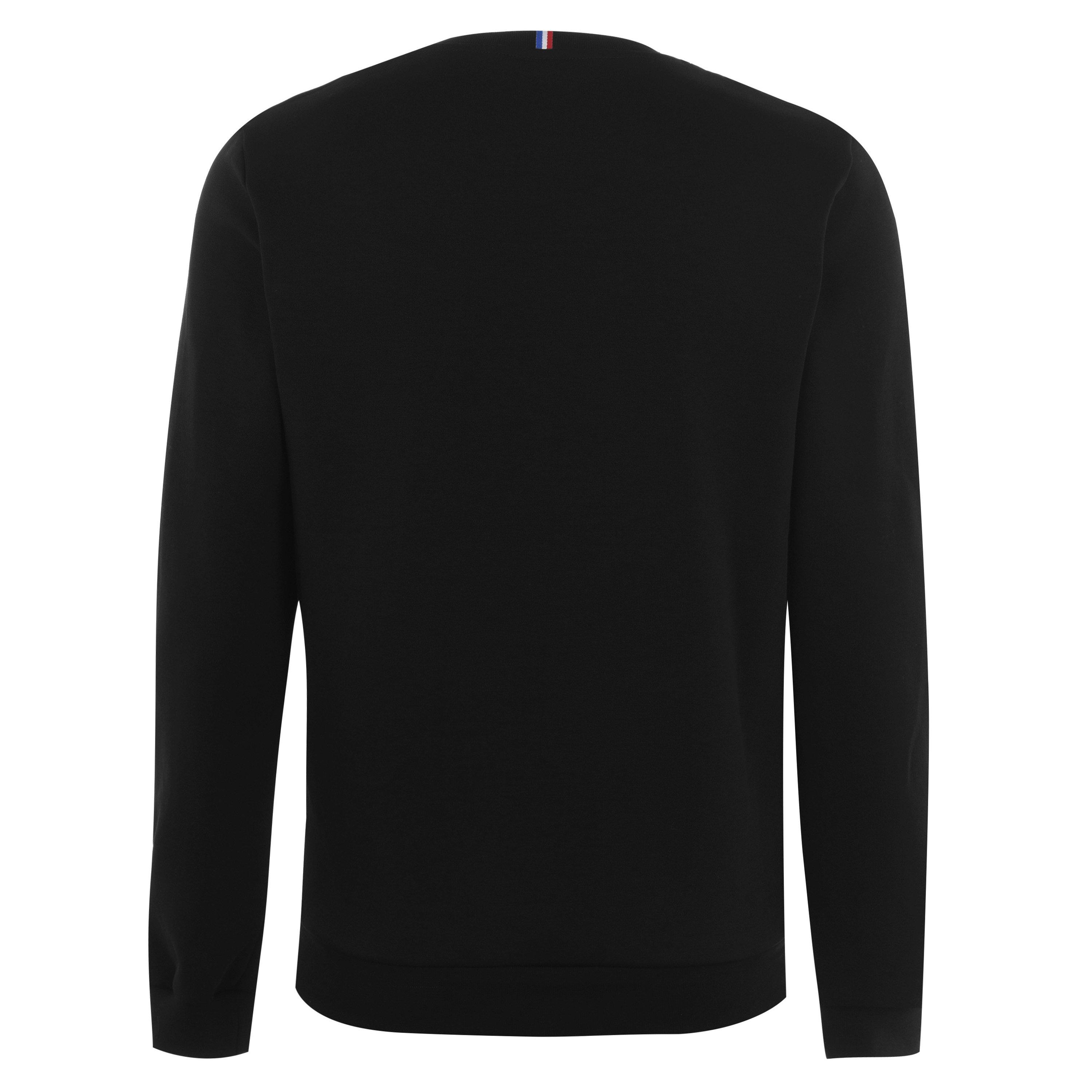 Schwarz - Le Coq Sportif - LeCoq Essential Mens Crew Sweater - 6