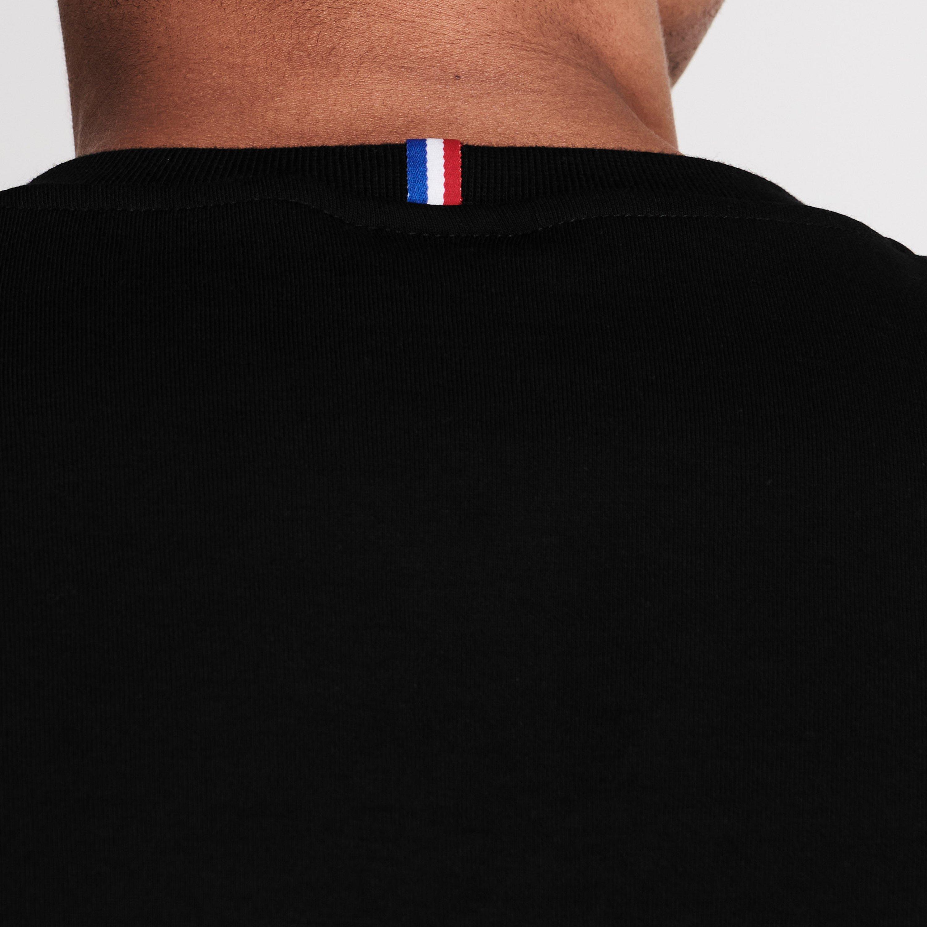 Schwarz - Le Coq Sportif - LeCoq Essential Mens Crew Sweater - 5