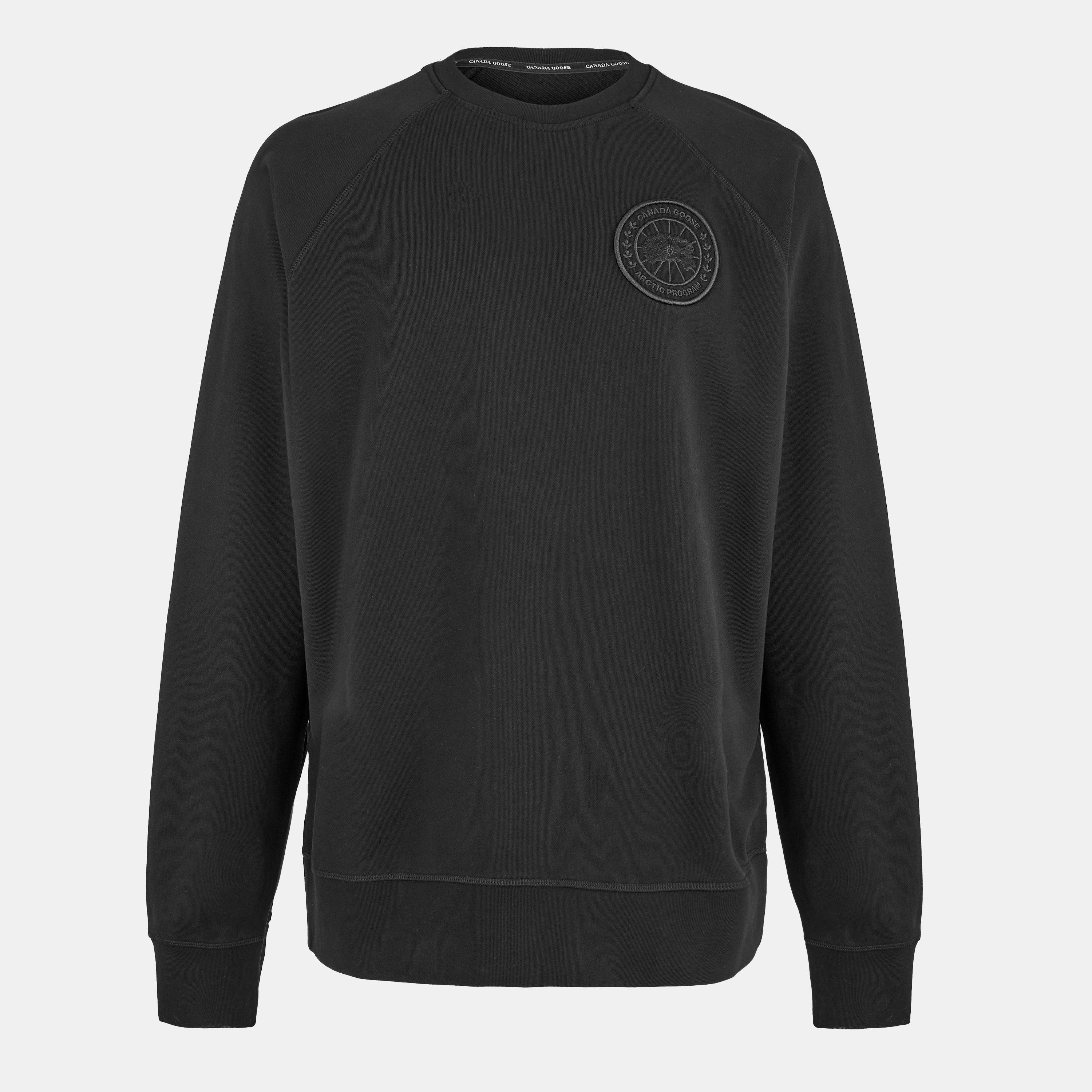 Canada Goose Men's Crew Sweatshirt - Black - XL