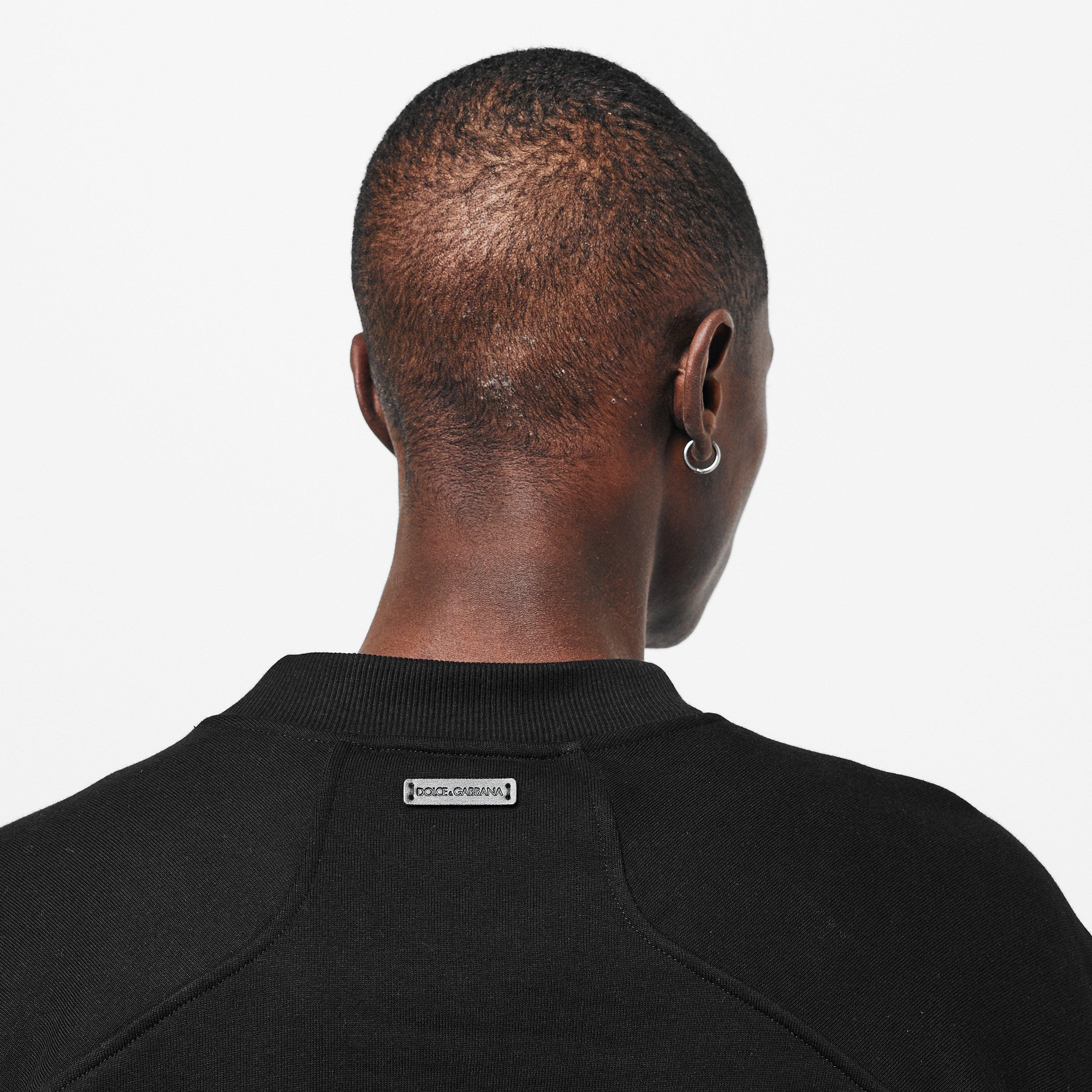 Nero - Dolce and Gabbana - Men's Crew Jumper - 5