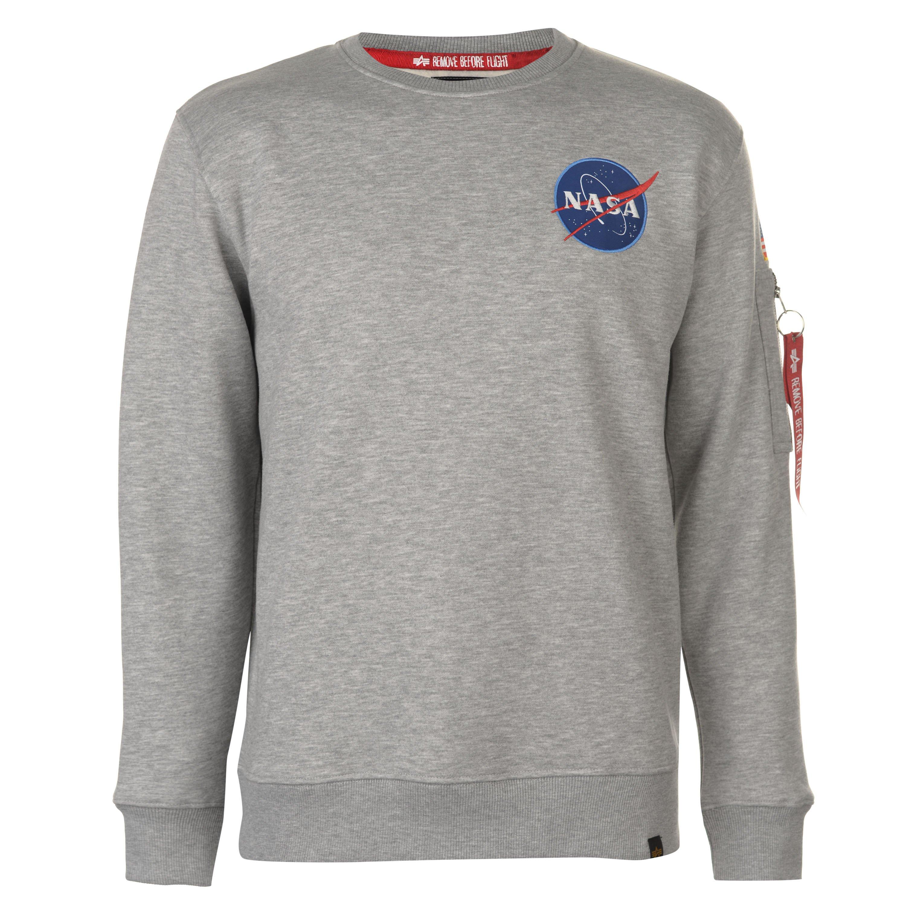 Alpha Industries Space Shuttle Jumper In Grey Heather