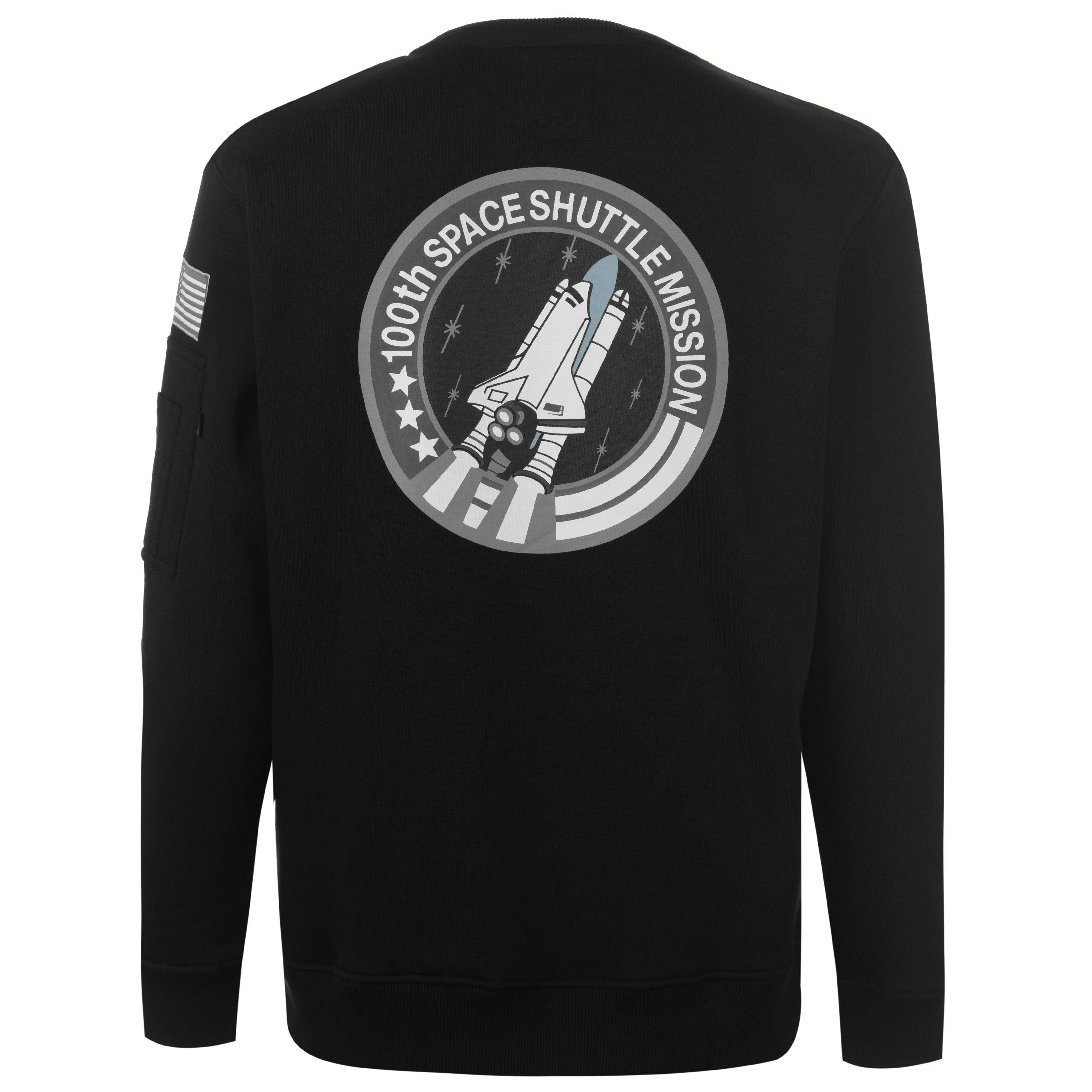 Black - Alpha Industries - Shuttle Sweater - 2