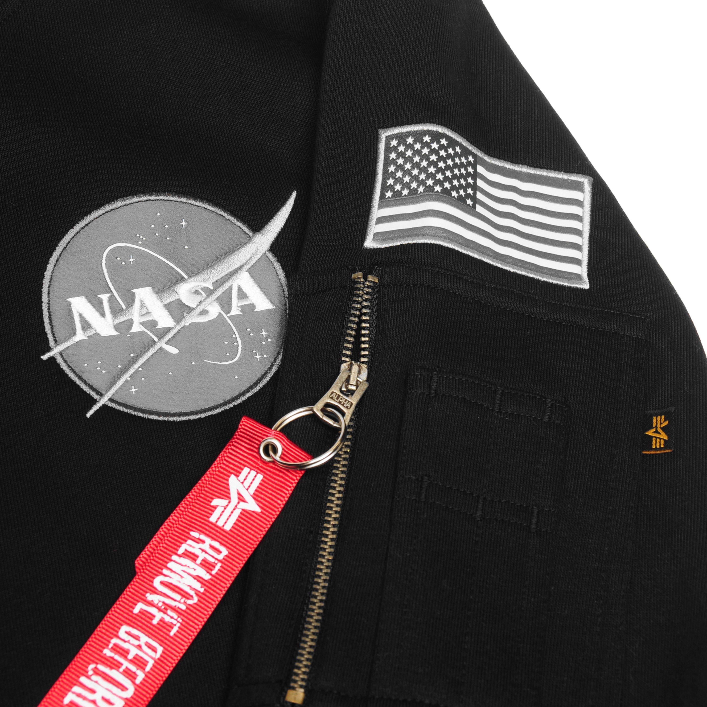 Black - Alpha Industries - Shuttle Sweater - 3