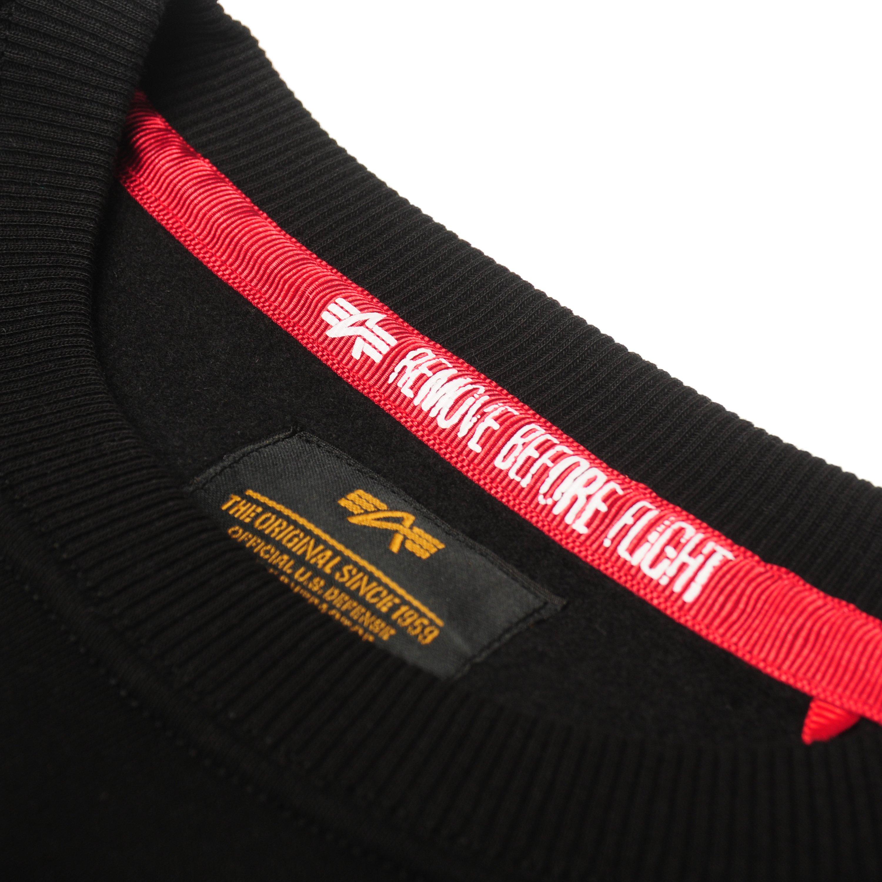 Black - Alpha Industries - Shuttle Sweater - 5