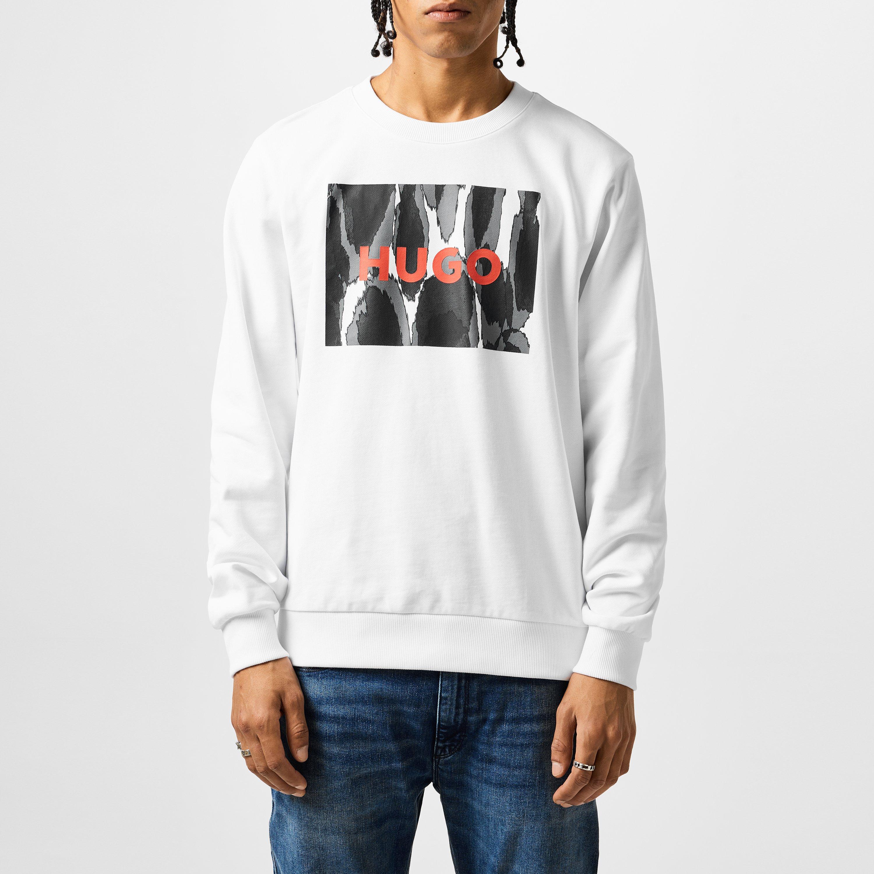 Oxygen Hugo Dicago Central Logo Sweatshirt Crew Neck Hugo