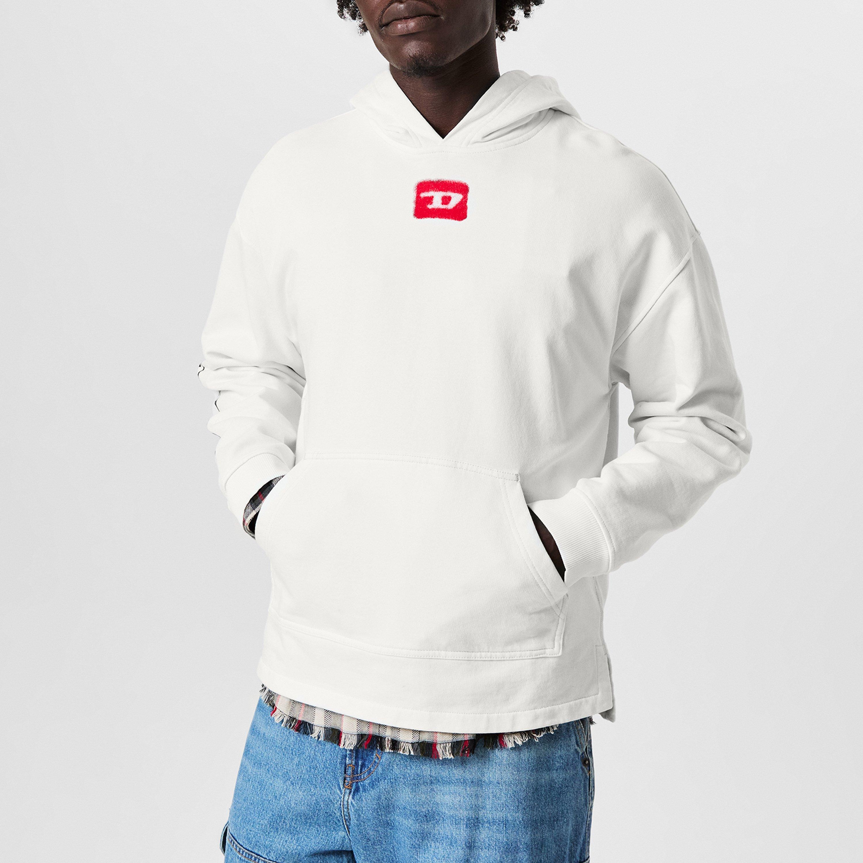 Off White - Diesel - Distorted Graphic Hoodie - 3