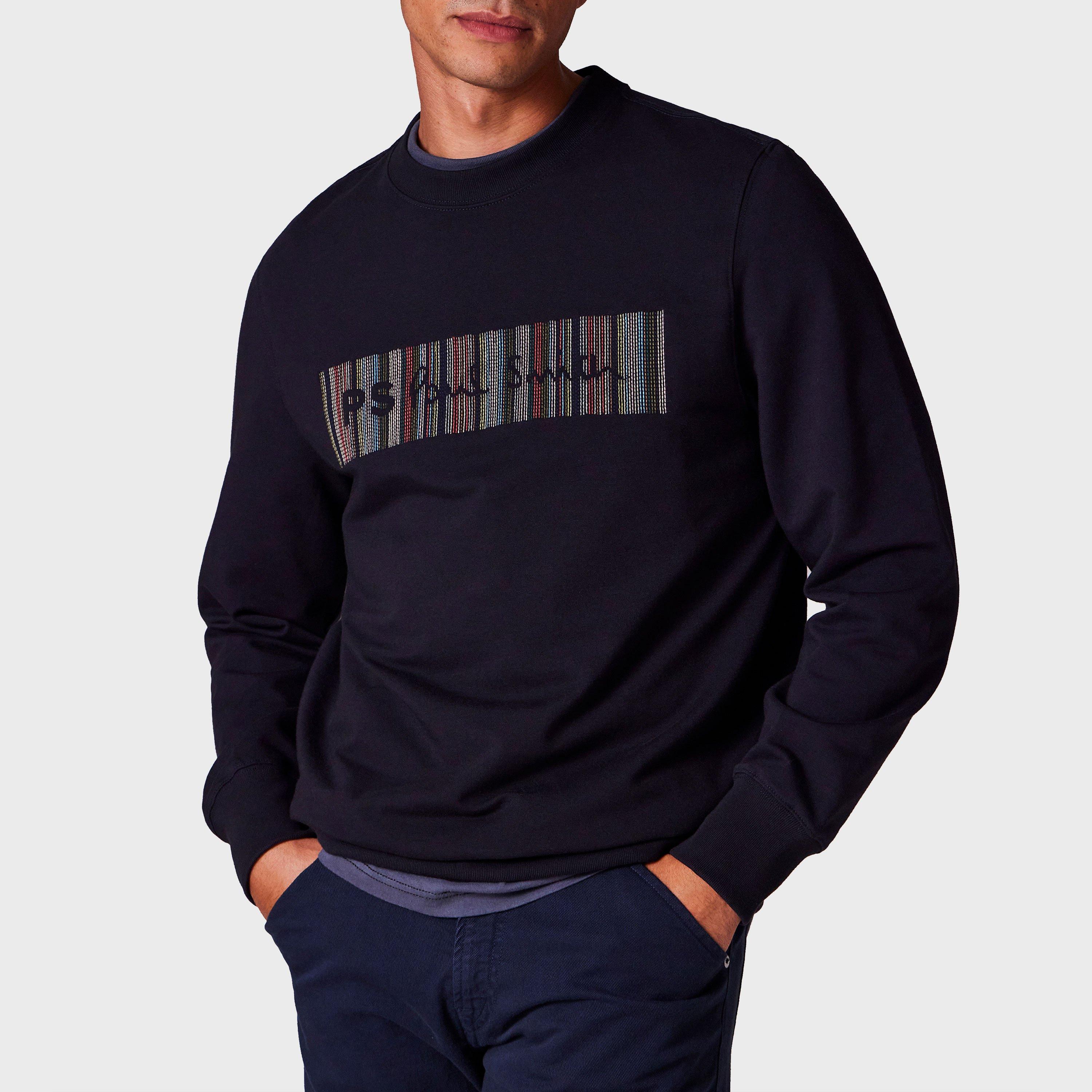 Navy 49A - PS Paul Smith - Men's Crew Sweatshirt - 2