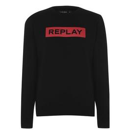 Replay Block Logo Sweatshirt