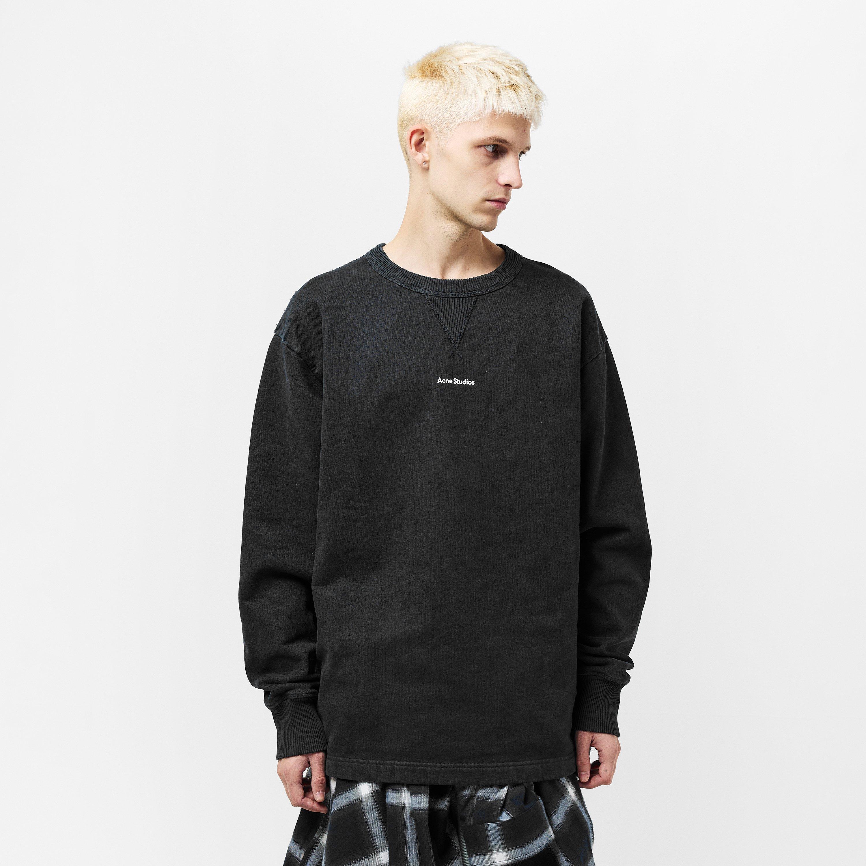 Black 900 - Acne Studios - Crewneck Sweatshirt - 3