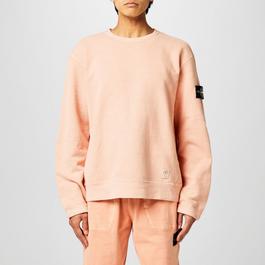 Stone Island Cotton Loop Crewneck Sweatshirt