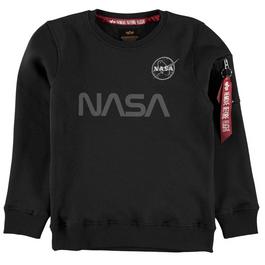 Alpha Industries Alpha NASA Ref Crew Neck Sweater