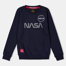 Alpha Industries Alpha NASA Ref Crew Neck Sweater