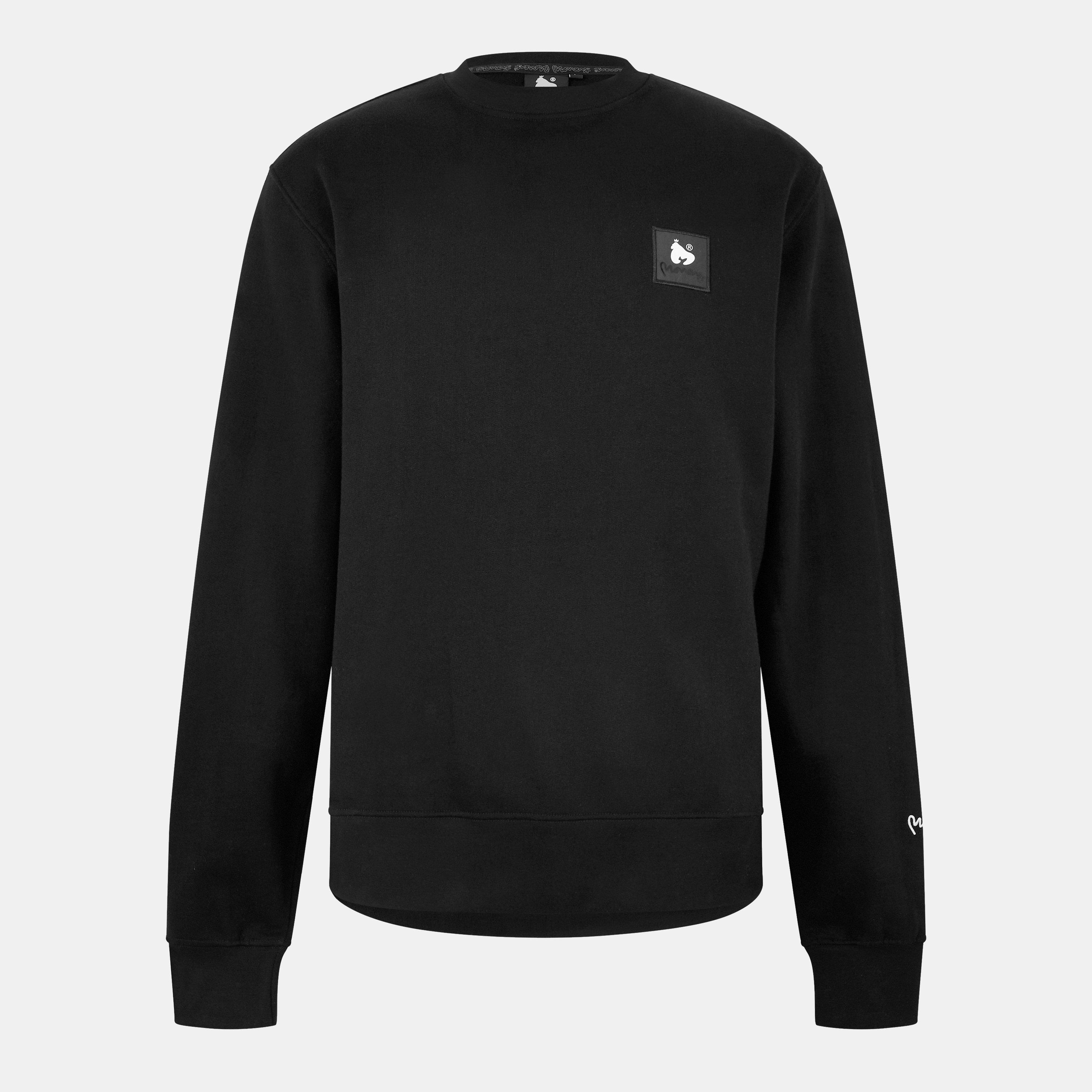 Money Men's Combo Patch Crew - Black - Small