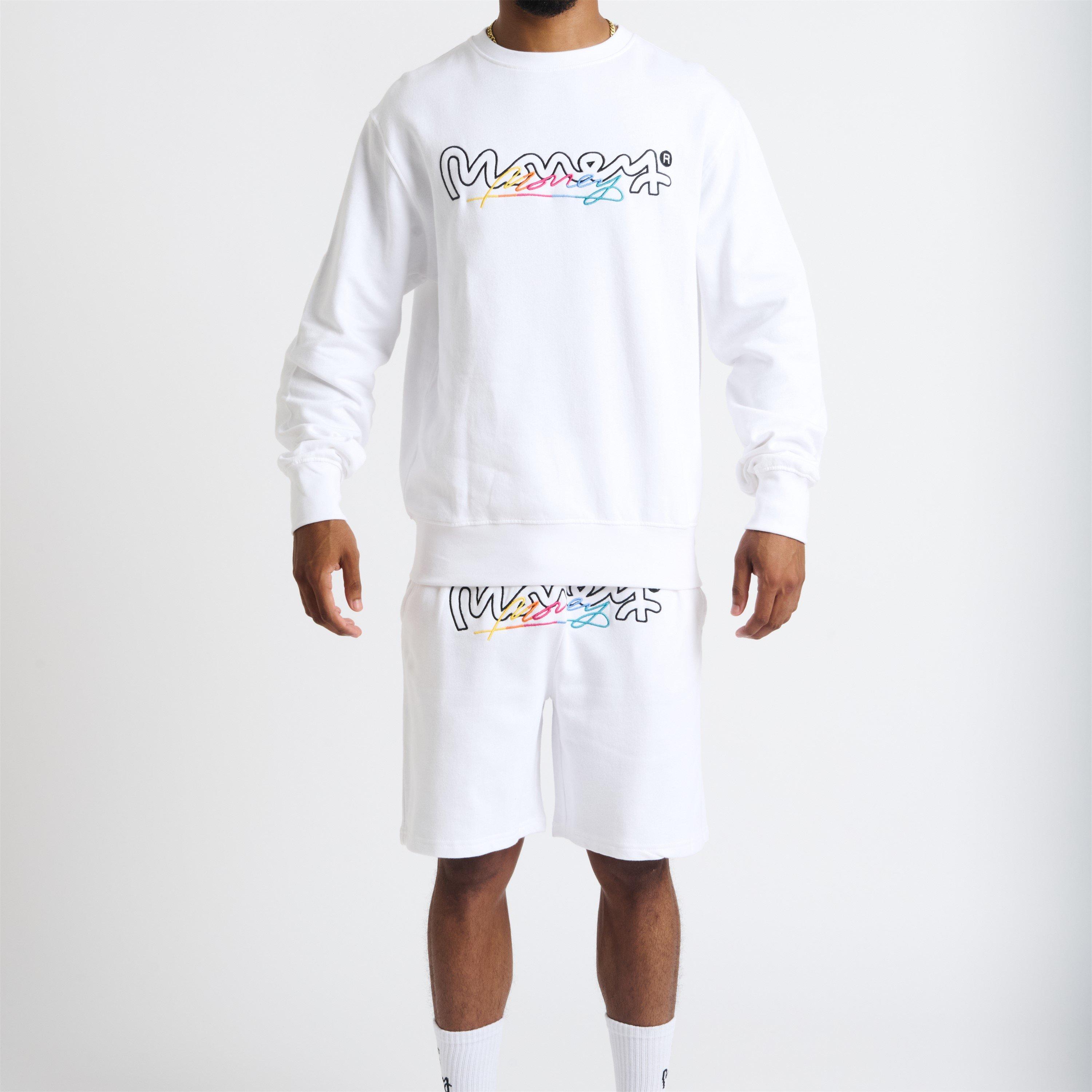 Money Men's Chop Vice Crew - White - X Small