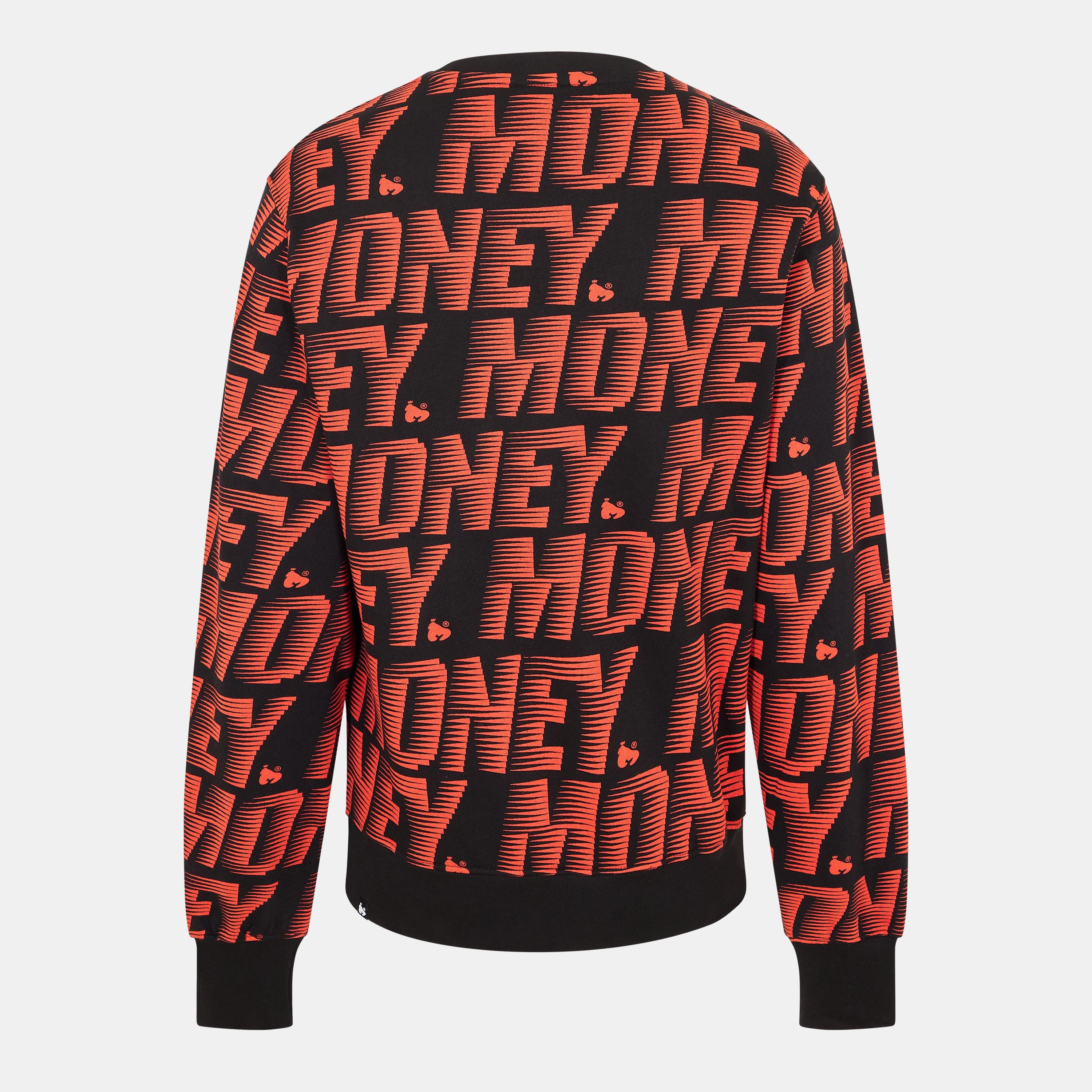 Sort - Money - Zoom Black Crew Sweatshirt - 2