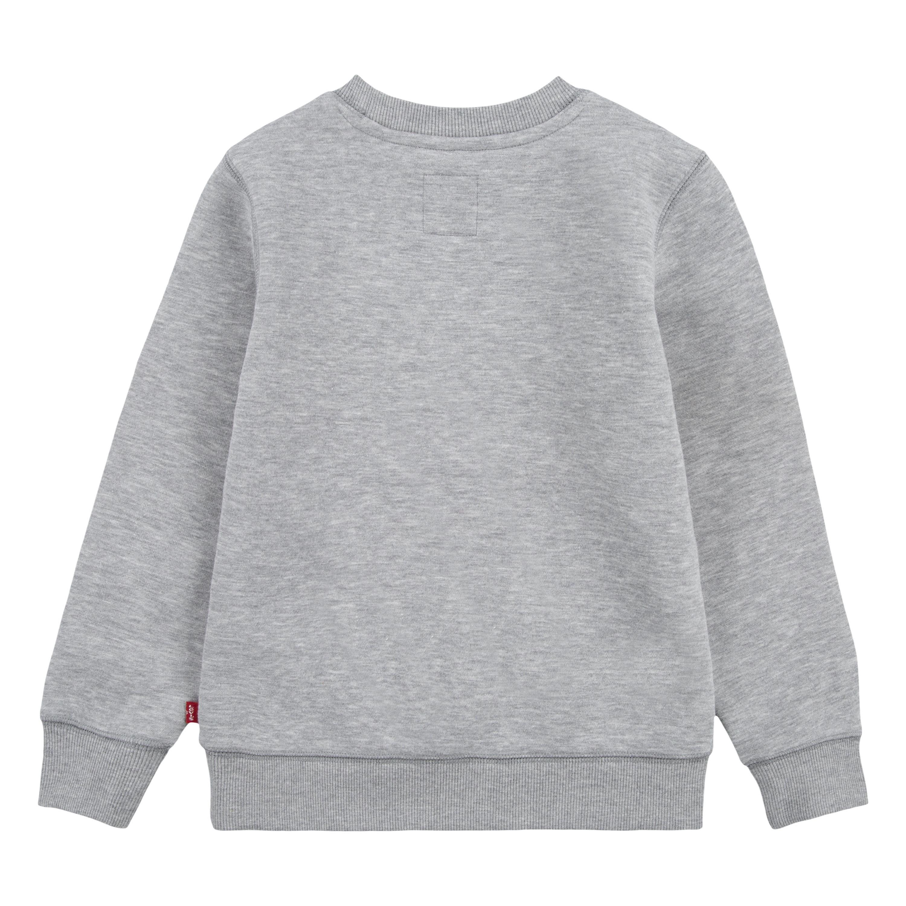 Grey/Red C87 - Levis - Children's Batwing Crew Sweatshirt - 2
