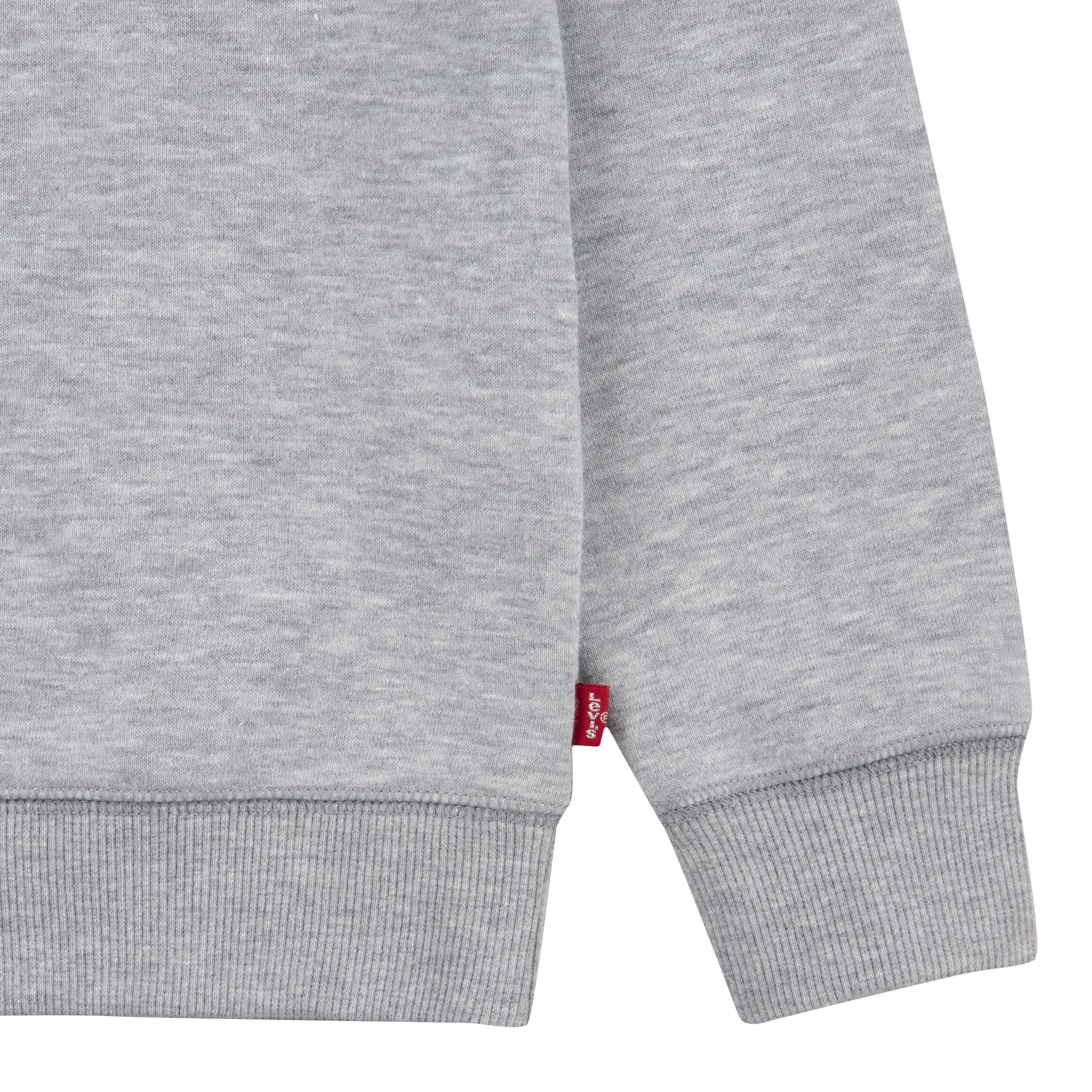 Grey/Red C87 - Levis - Children's Batwing Crew Sweatshirt - 6